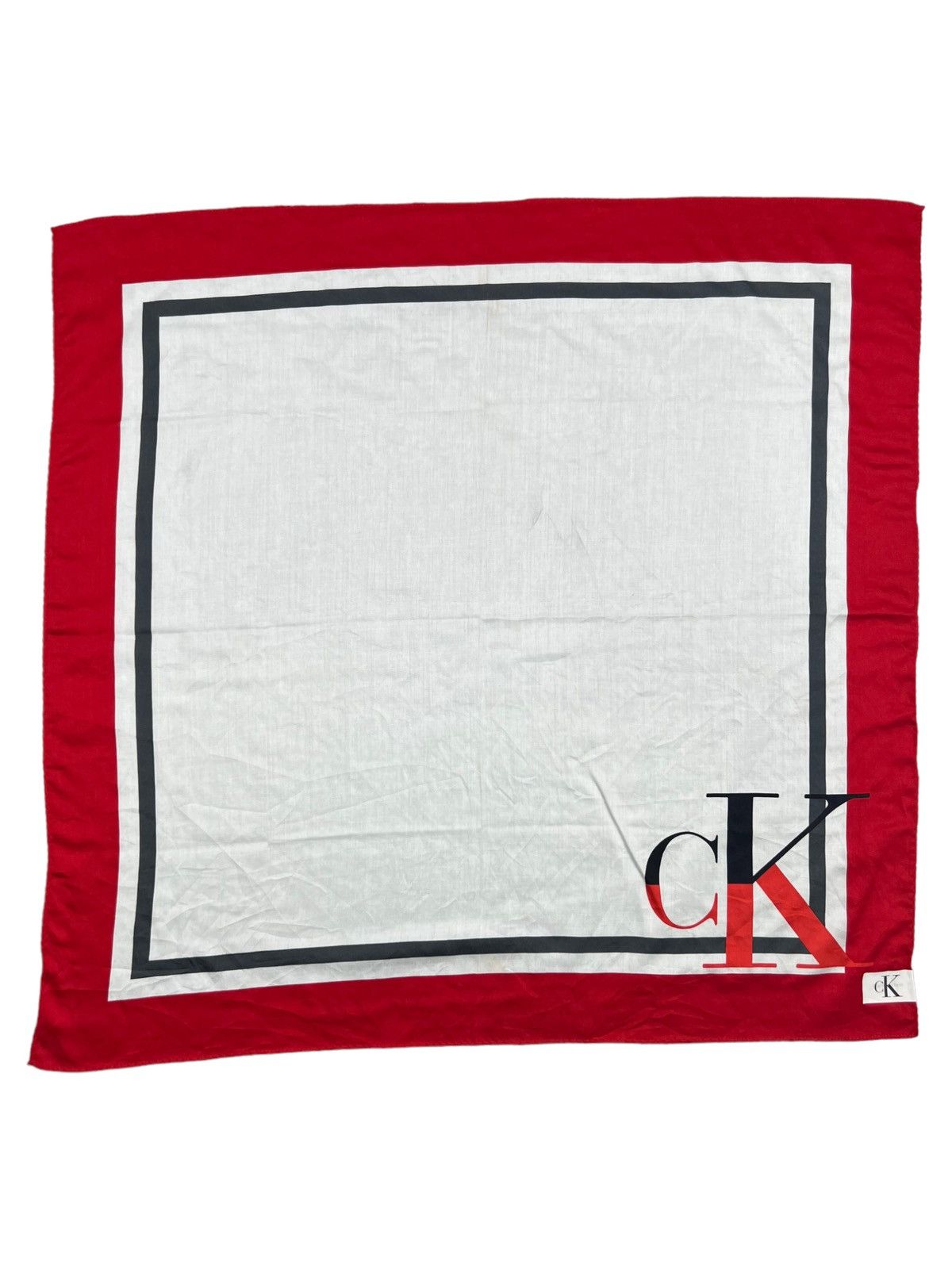 Calvin Klein Calvin Klein Handkerchief Neckerchief Bandana Pocketsquare Size ONE SIZE - 2 Thumbnail