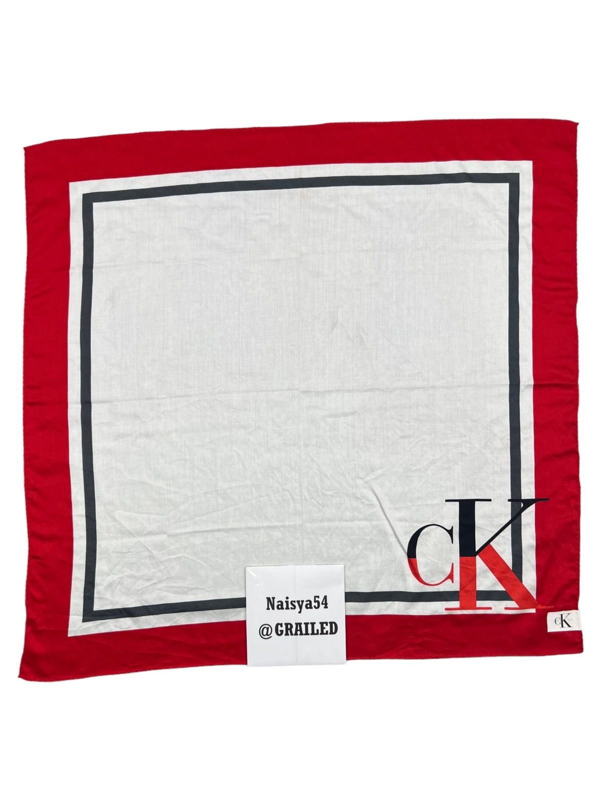 Calvin Klein Calvin Klein Handkerchief Neckerchief Bandana Pocketsquare Size ONE SIZE - 7 Thumbnail