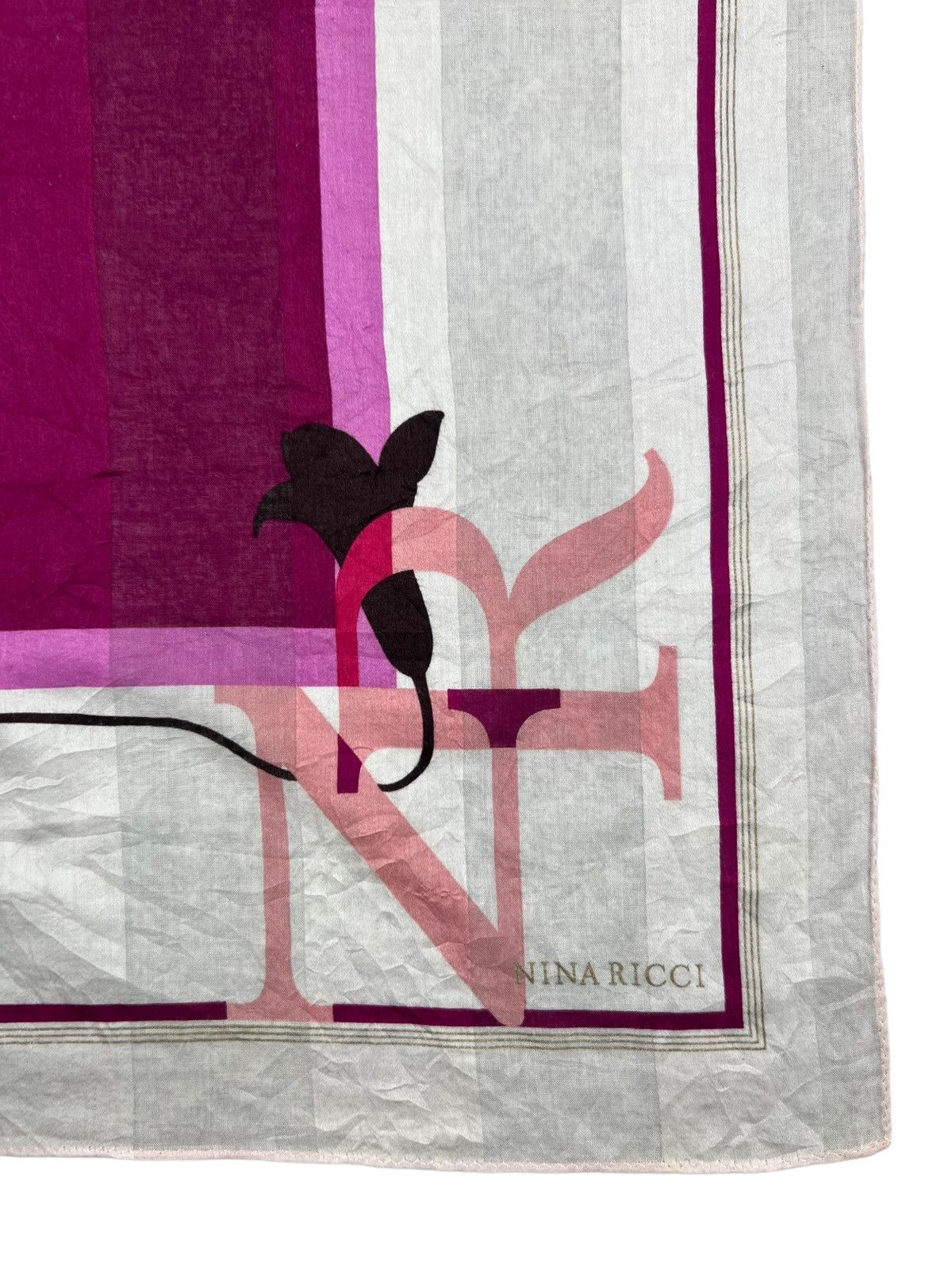 Nina Ricci Nina Ricci Handkerchief Neckerchief Bandana Pocketsquare Size ONE SIZE - 3 Thumbnail