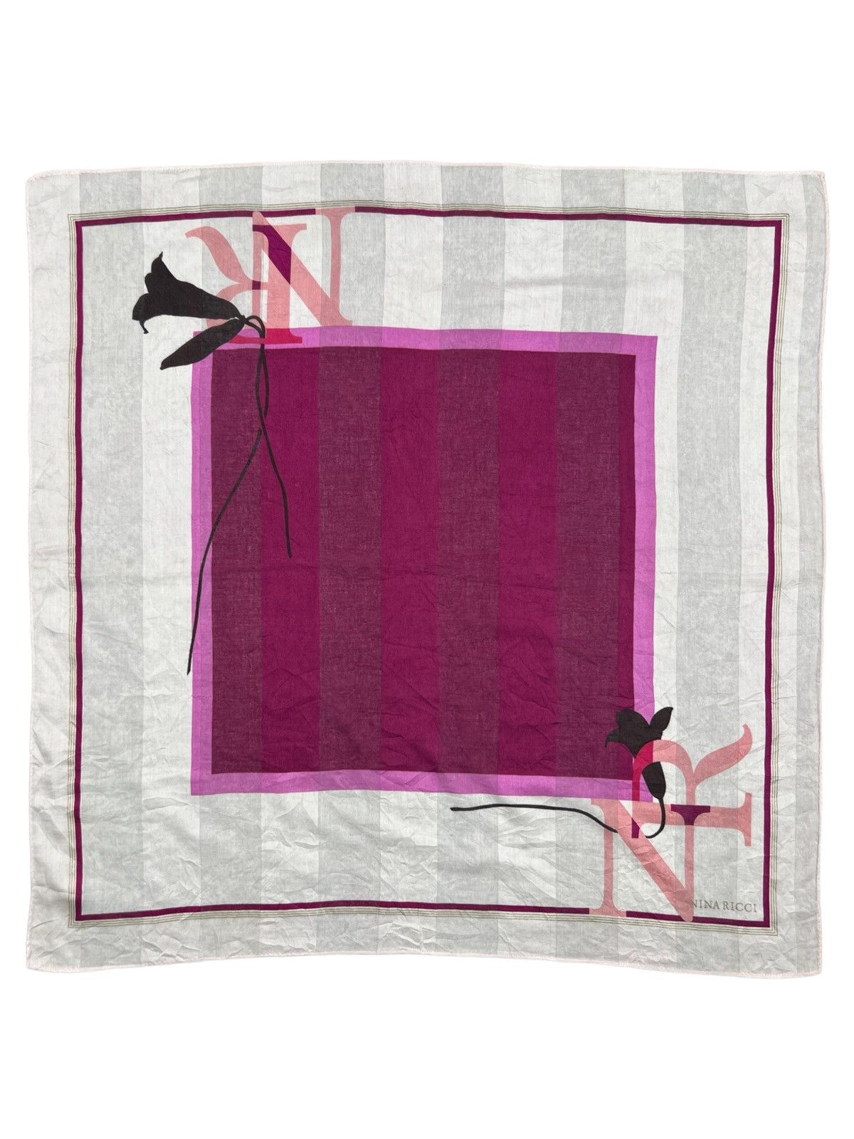 Nina Ricci Nina Ricci Handkerchief Neckerchief Bandana Pocketsquare Size ONE SIZE - 2 Thumbnail