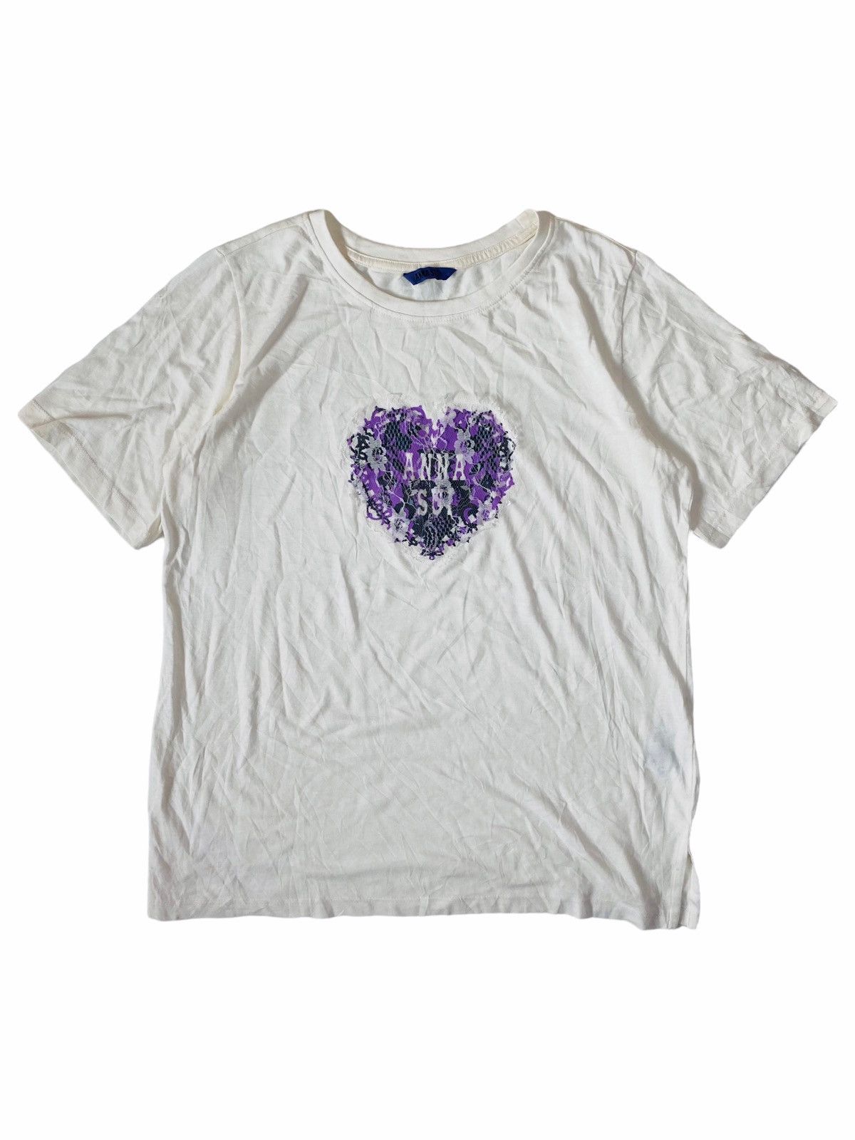 Anna Sui 1990s Anna Sui - Iconic Butterfly Love T-Shirt Size US M / EU 48-50 / 2 - 2 Thumbnail