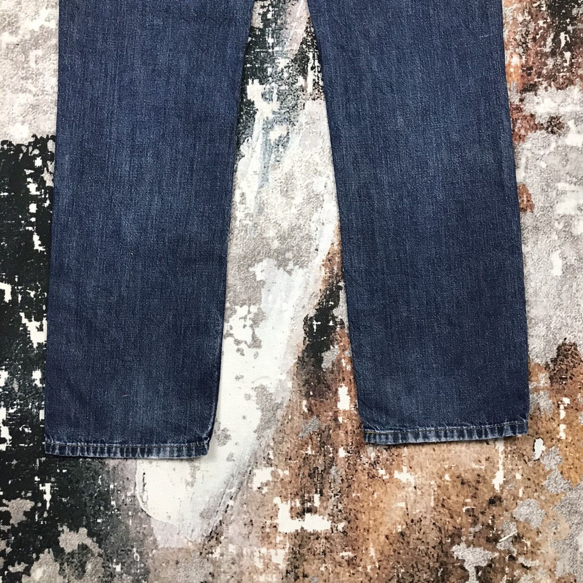 Levi's × Vintage Vintage Levis 524 Blue Light Wash Distressed Denim Jeans Size US 32 / EU 48 - 5 Thumbnail