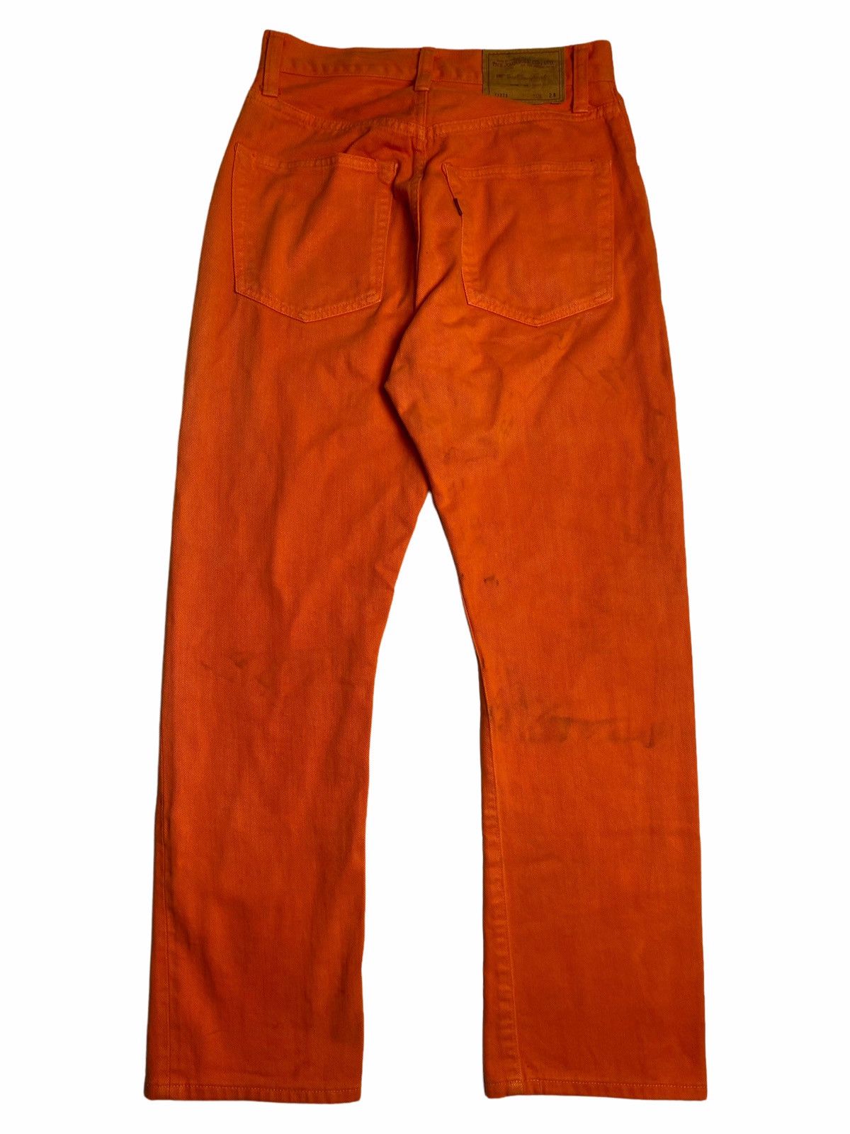 20471120 × Japanese Brand × Johnbull 1980s John Bull - Orange Denim Pants Size US 28 / EU 44 - 2 Thumbnail