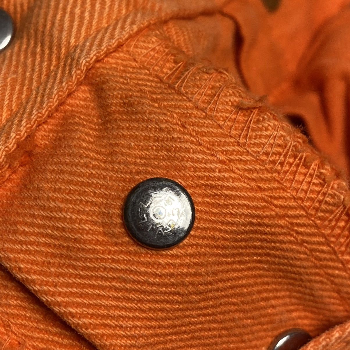 20471120 × Japanese Brand × Johnbull 1980s John Bull - Orange Denim Pants Size US 28 / EU 44 - 10 Thumbnail