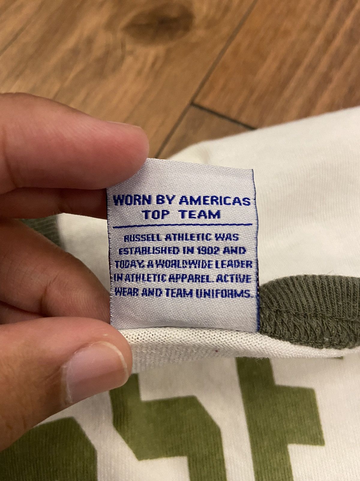 American Apparel × Russell Athletic Russell Athletic Ringer Tee Size US S / EU 44-46 / 1 - 6 Thumbnail
