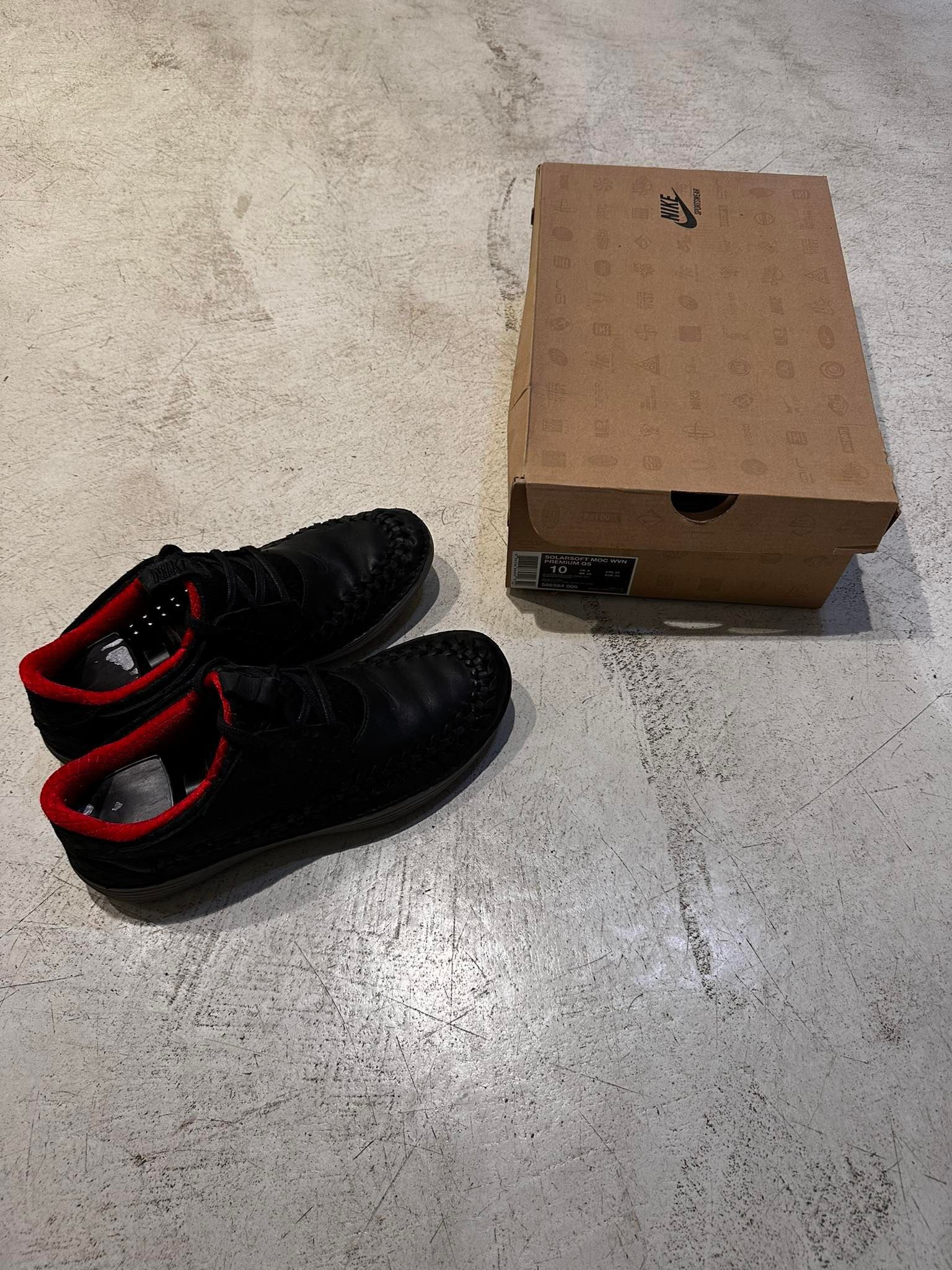 Nike Nike Solarsoft Moc Wvn Premium QS Black US 10 EU 44 Size US 10 / EU 43 - 2 Thumbnail