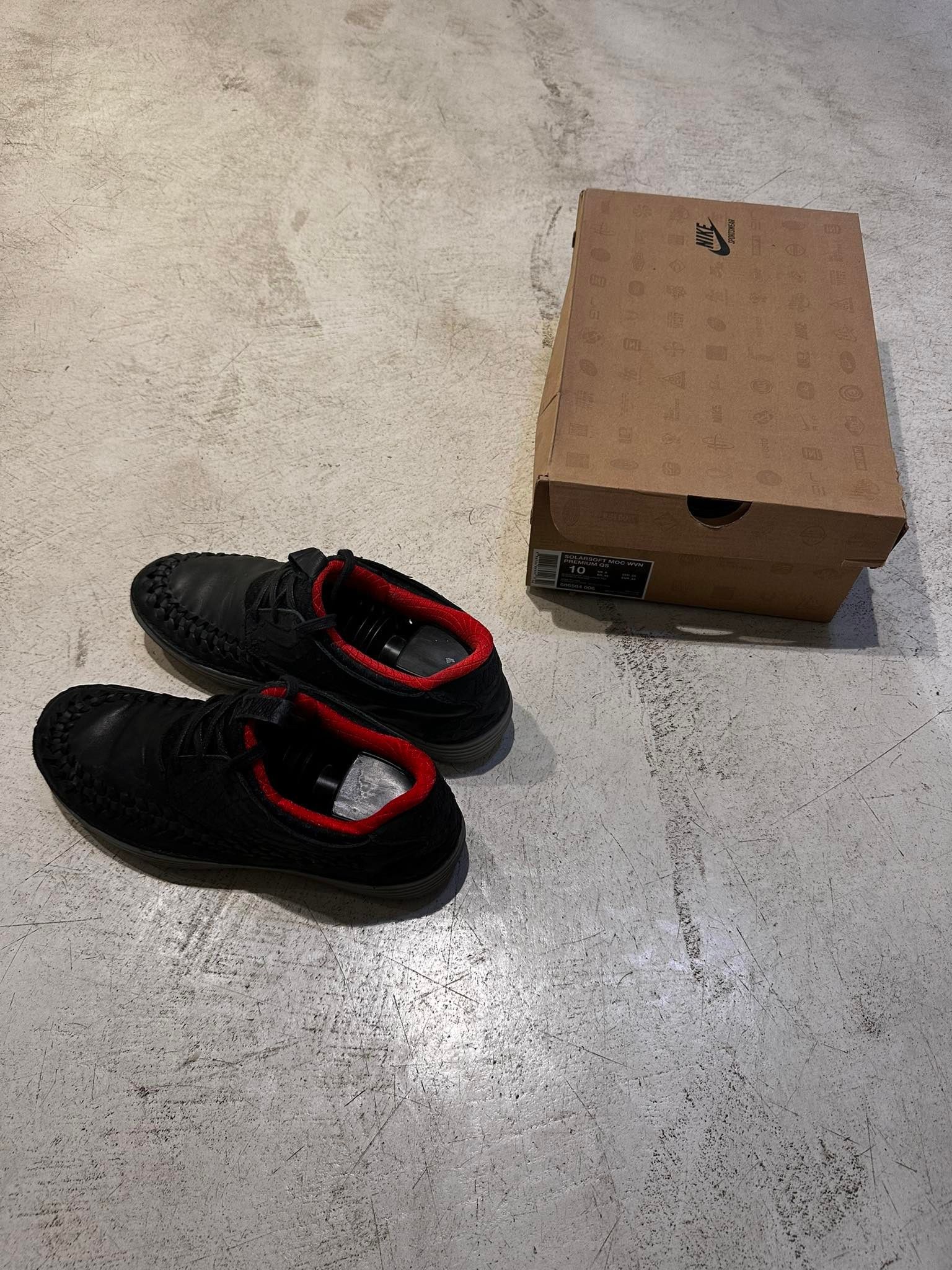 Nike Nike Solarsoft Moc Wvn Premium QS Black US 10 EU 44 Size US 10 / EU 43 - 5 Thumbnail