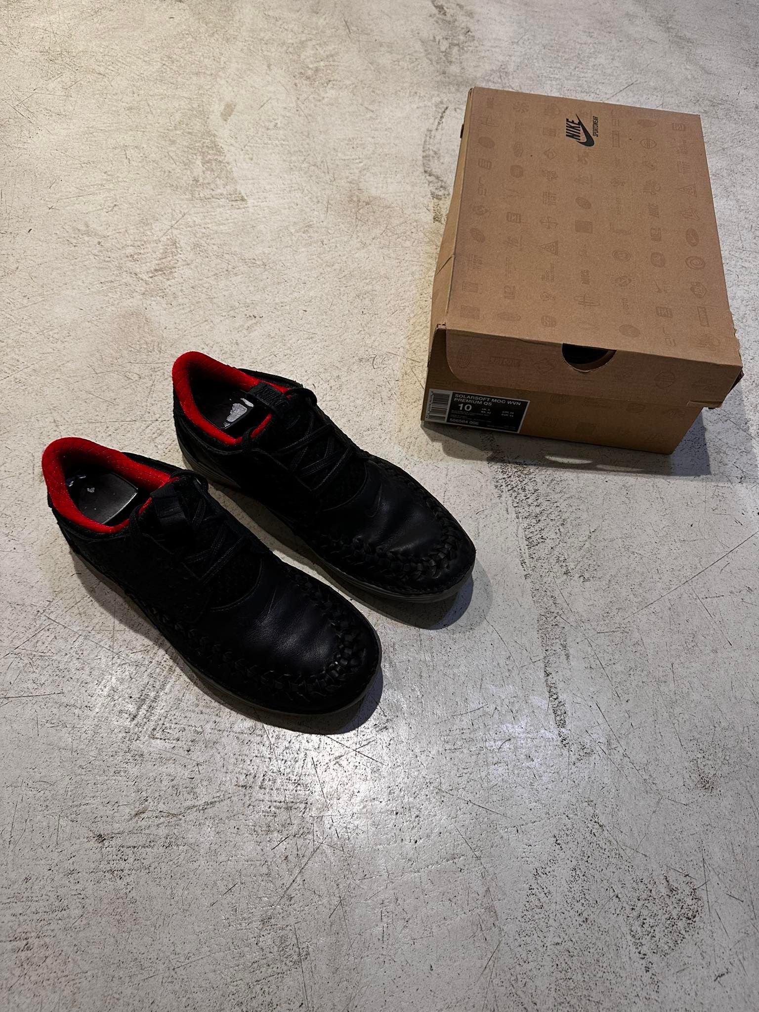 Nike Nike Solarsoft Moc Wvn Premium QS Black US 10 EU 44 Size US 10 / EU 43 - 3 Thumbnail