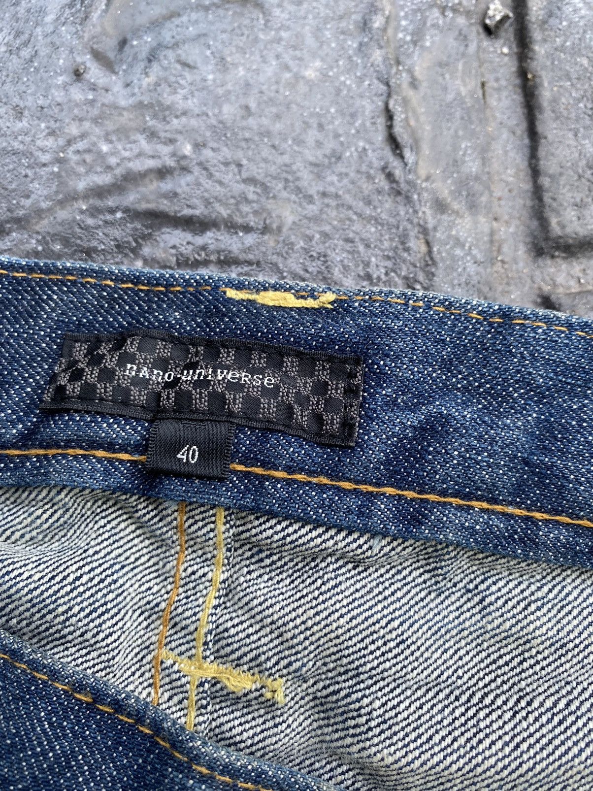 Denime nano universe patchwork denime Size US 40 / EU 56 - 6 Thumbnail