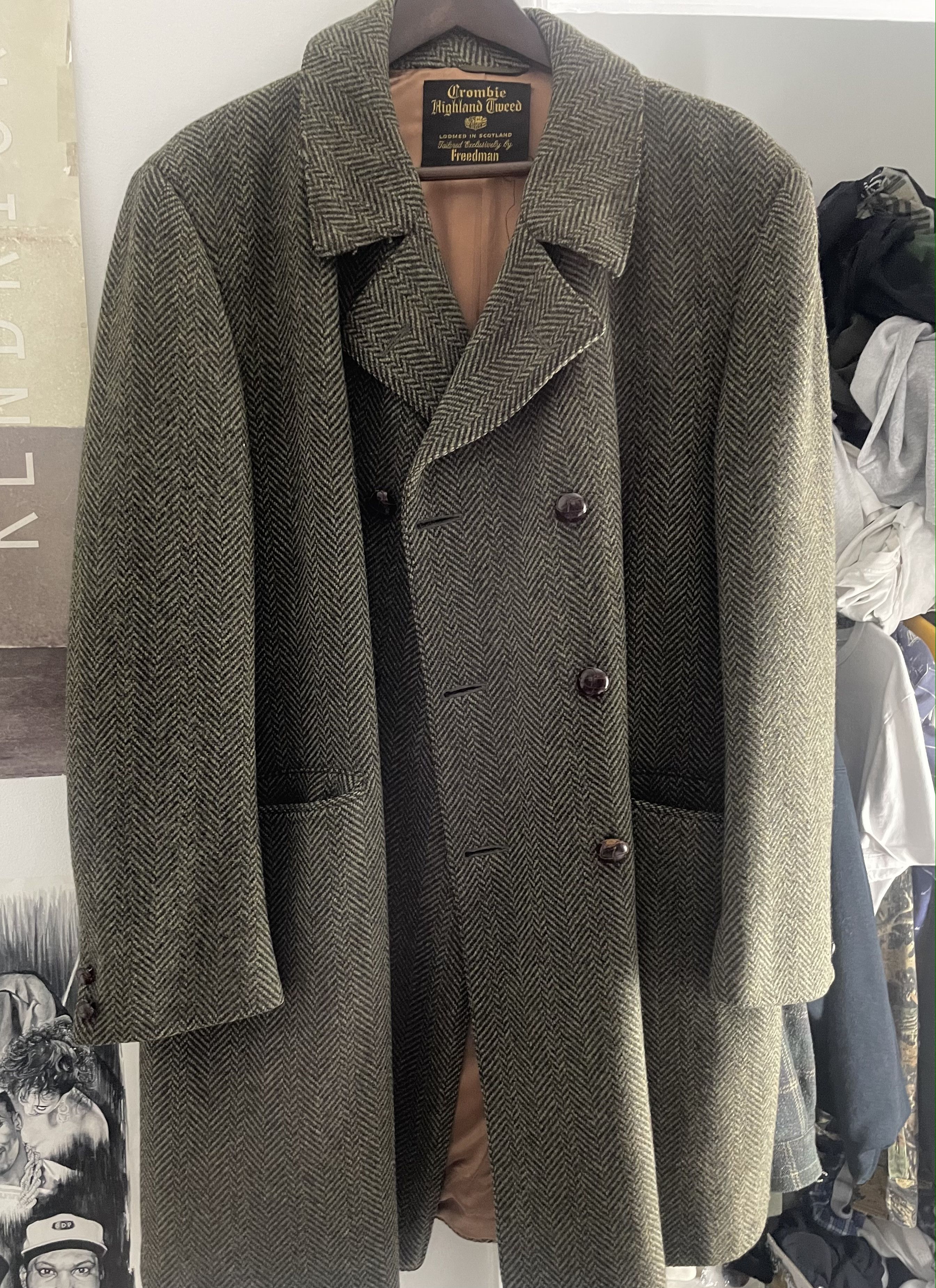 Vintage Vintage Marni style tweed coat jacket Size US L / EU 52-54 / 3 - 1 Thumbnail