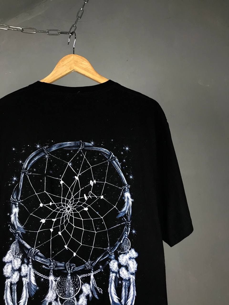 Vintage American vintage wolf animal overprinted tee Size US L / EU 52-54 / 3 - 7 Thumbnail