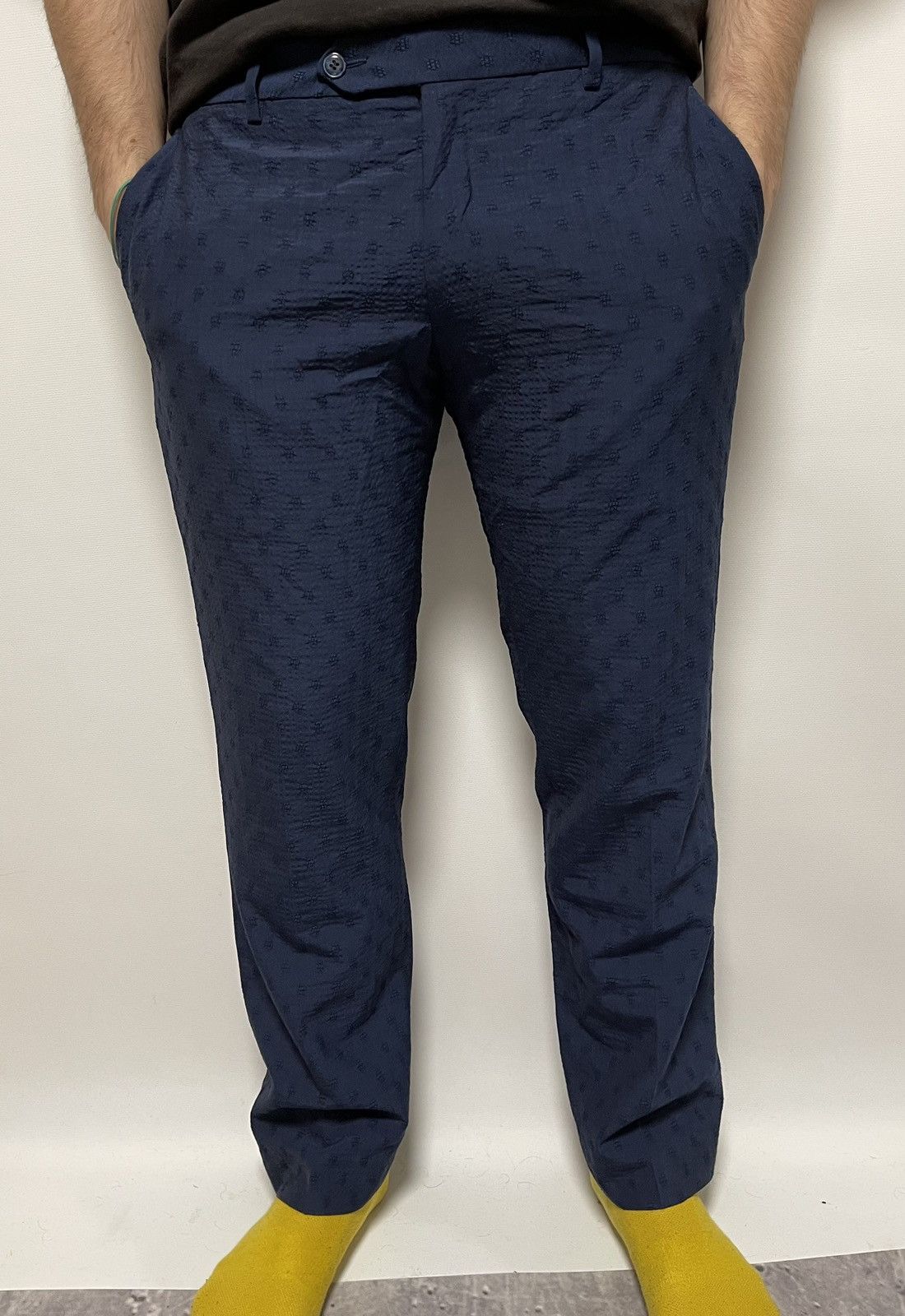 L.B.M. 1911 Blue casual pants L.B.M 1911 luxury Size US 31 - 2 Thumbnail