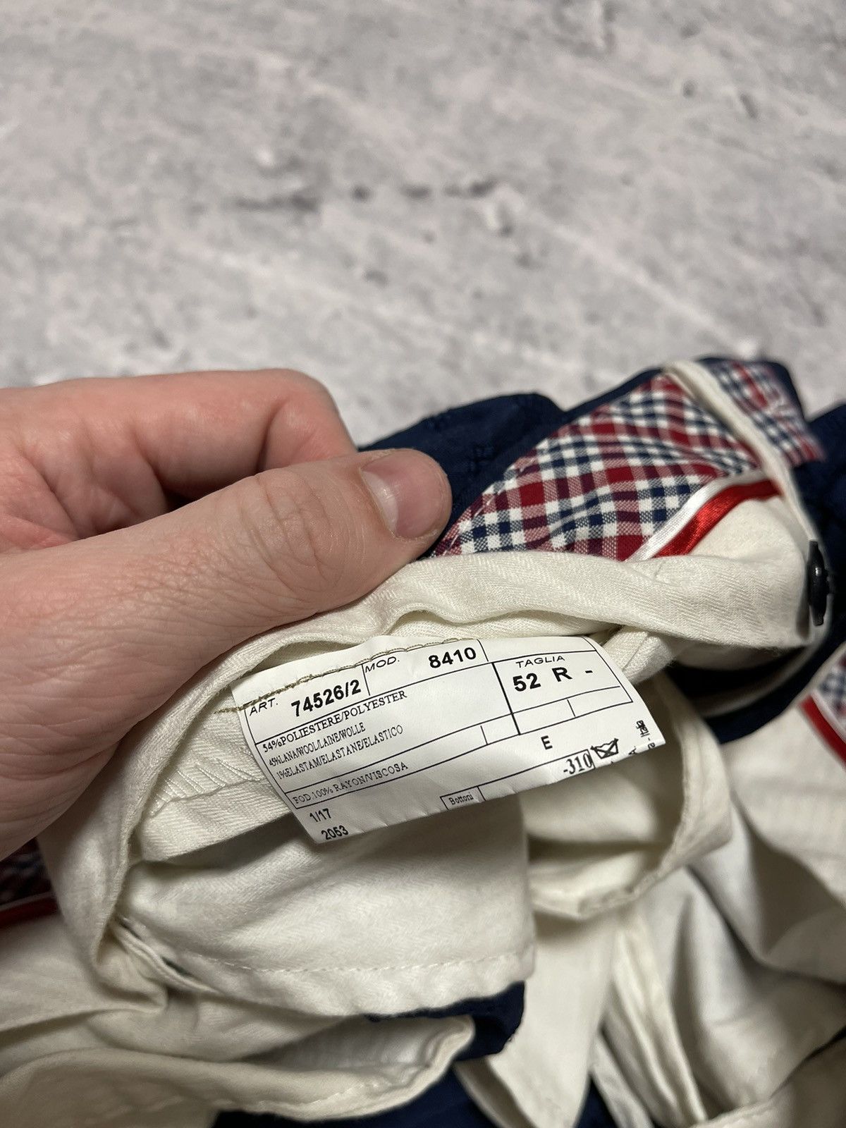 L.B.M. 1911 Blue casual pants L.B.M 1911 luxury Size US 31 - 7 Thumbnail