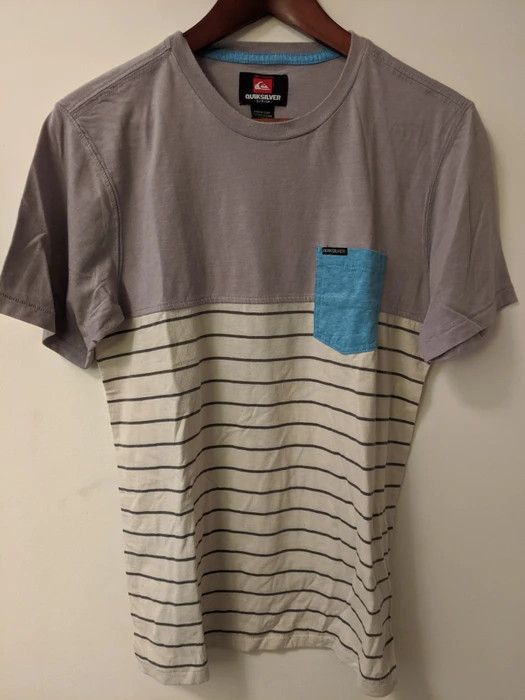 Quicksilver Quicksilver Striped Pocket T-Shirt Size US S / EU 44-46 / 1 - 1 Preview