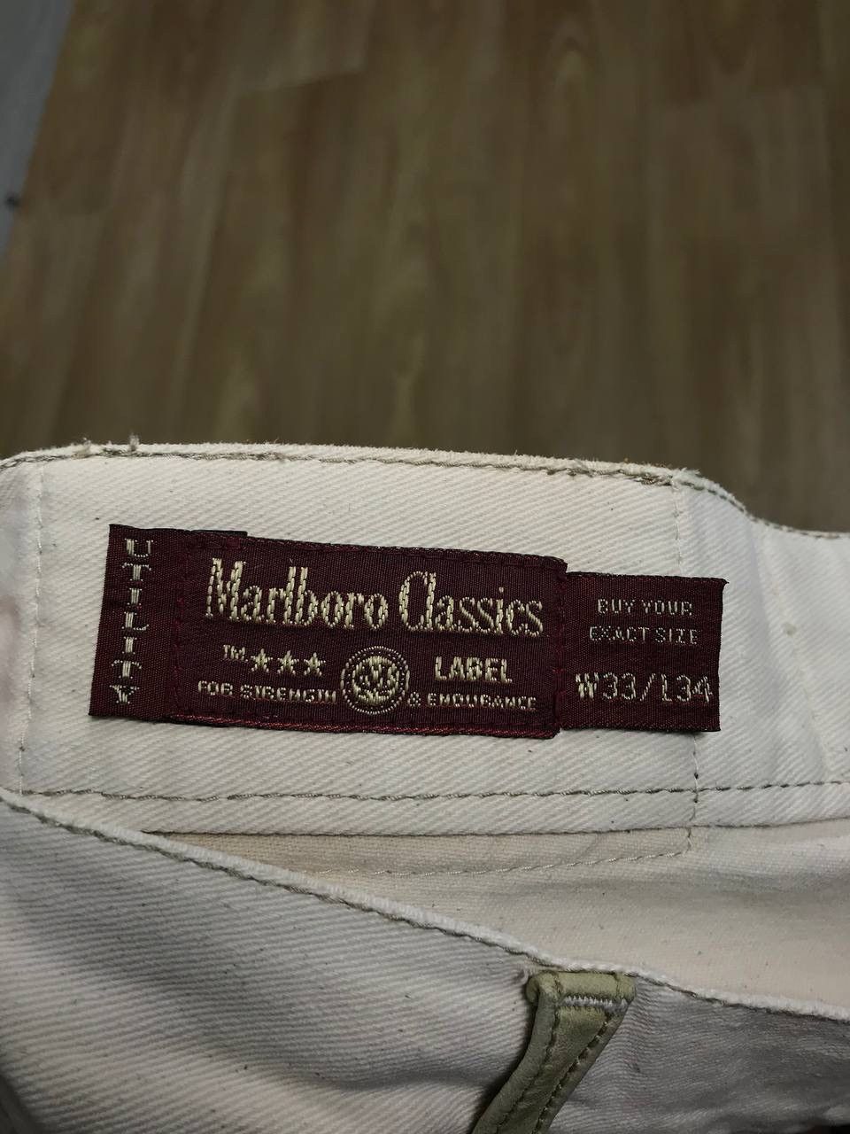 Marlboro Marlboro Classics American vintage leather jeans Size US 33 - 4 Thumbnail