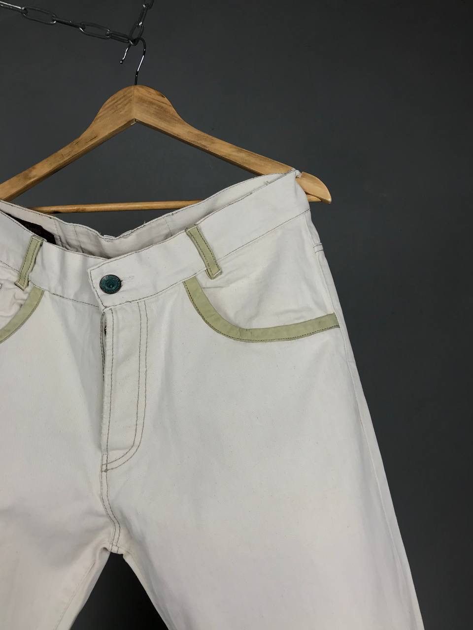 Marlboro Marlboro Classics American vintage leather jeans Size US 33 - 3 Thumbnail