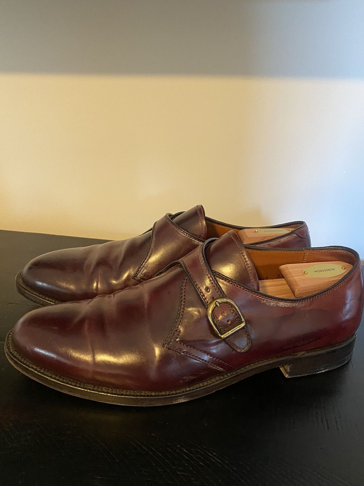 Alden Alden 954 Shell Cordovan Monk Strap | Grailed