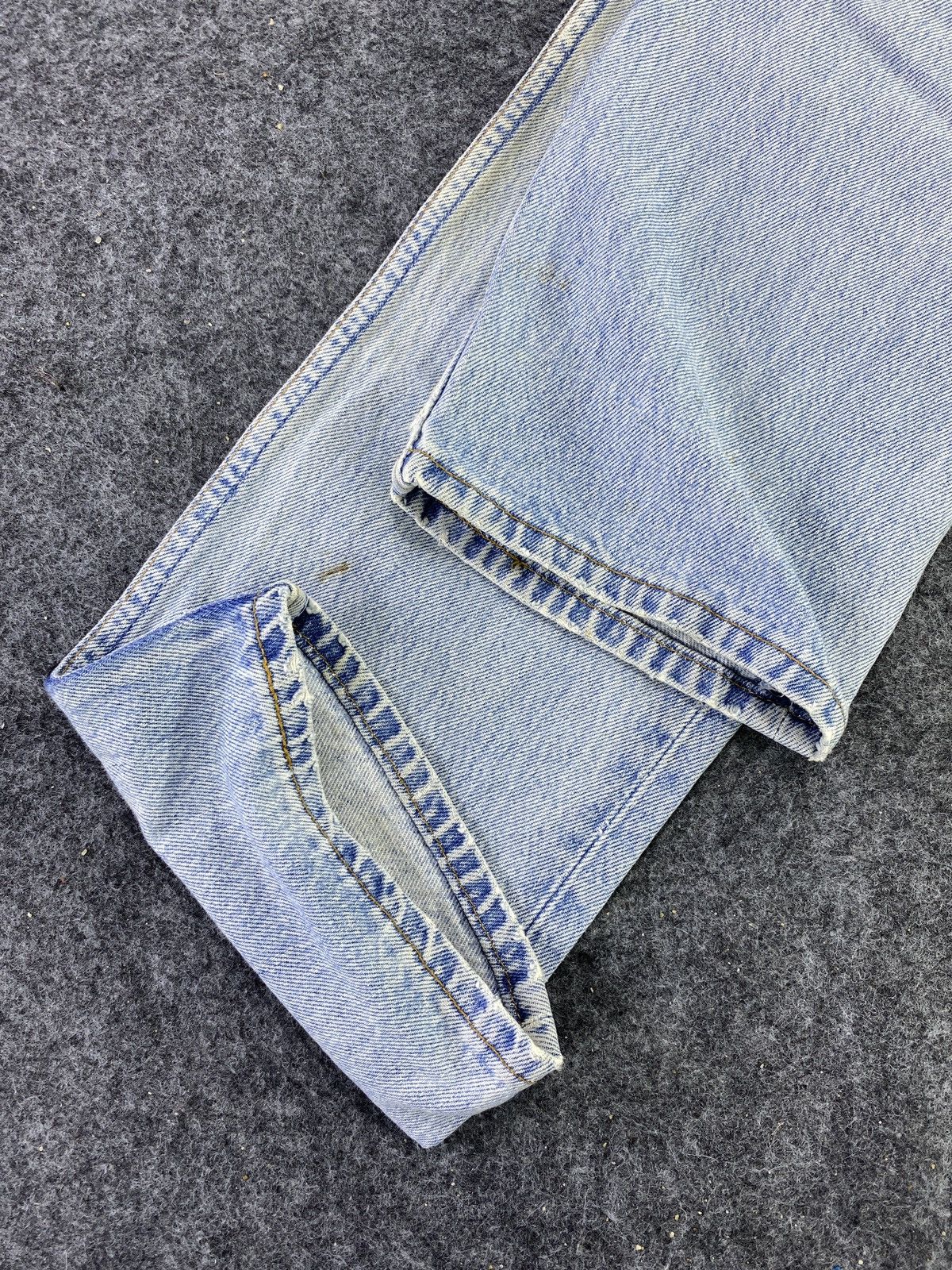 Levi's 90s VINTAGE LEVI'S 501 JEANS DIRTY BLUE WASH 30x32 - J637 Size US 30 / EU 46 - 7 Thumbnail