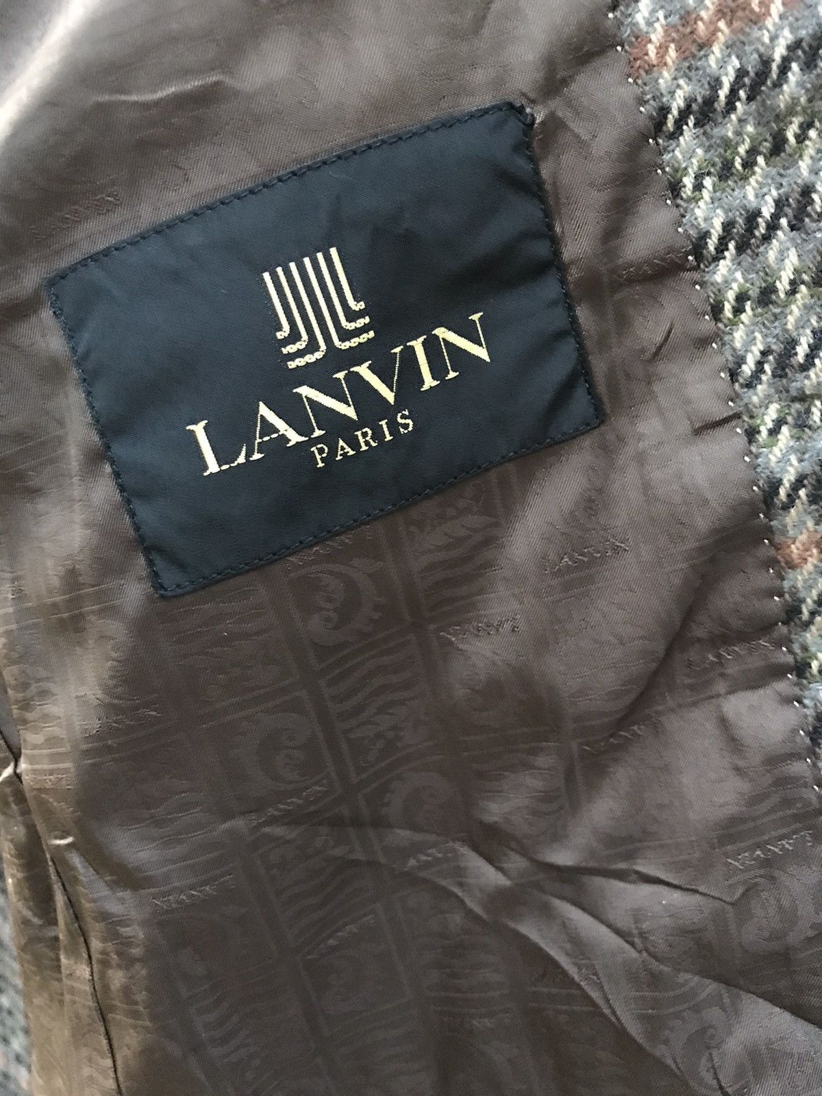 Lanvin × Vintage ❗️Rare Vintage Lanvin Wool Blazer❗️ Size US M / EU 48-50 / 2 - 5 Thumbnail