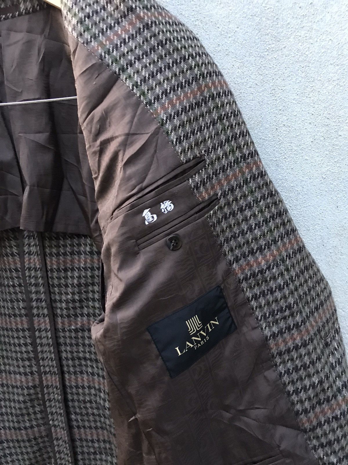 Lanvin × Vintage ❗️Rare Vintage Lanvin Wool Blazer❗️ Size US M / EU 48-50 / 2 - 6 Thumbnail
