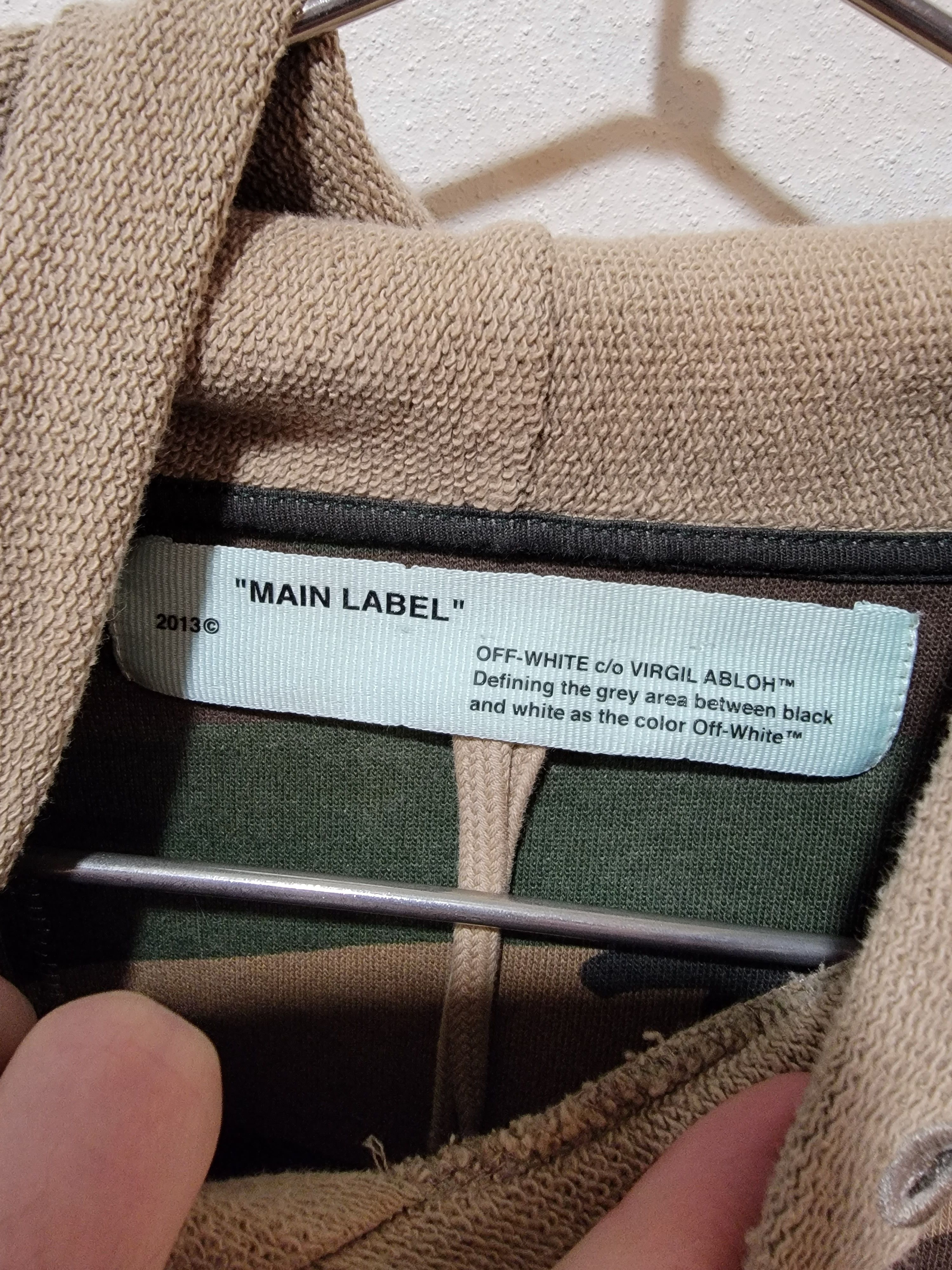 Off-White Reconstructed Camouflage Hoodie Size US S / EU 44-46 / 1 - 3 Thumbnail