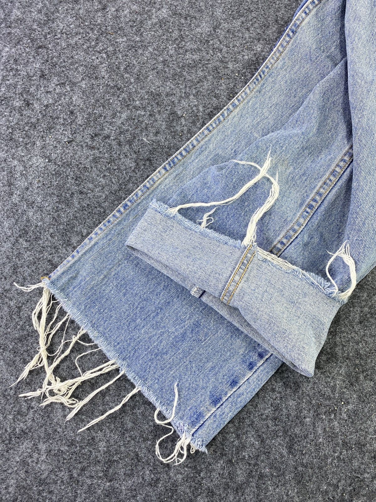 Levi's 90s VINTAGE LEVI'S 517 JEANS CROPPED BLUE - J640 Size US 34 / EU 50 - 7 Thumbnail