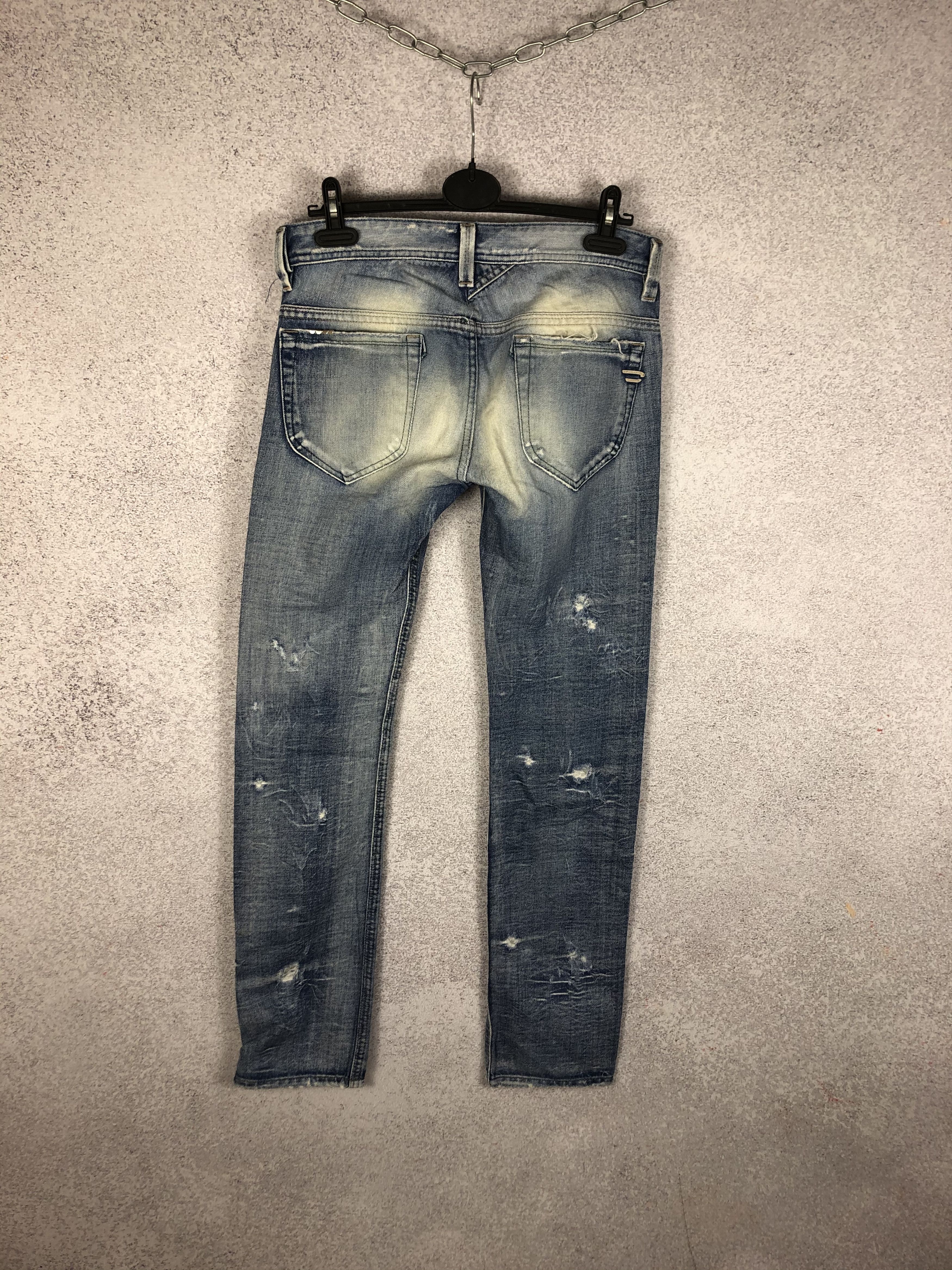 Diesel Vintage Diesel Distressed Denim Jeans Size 38" / US 16 / IT 52 - 3 Thumbnail