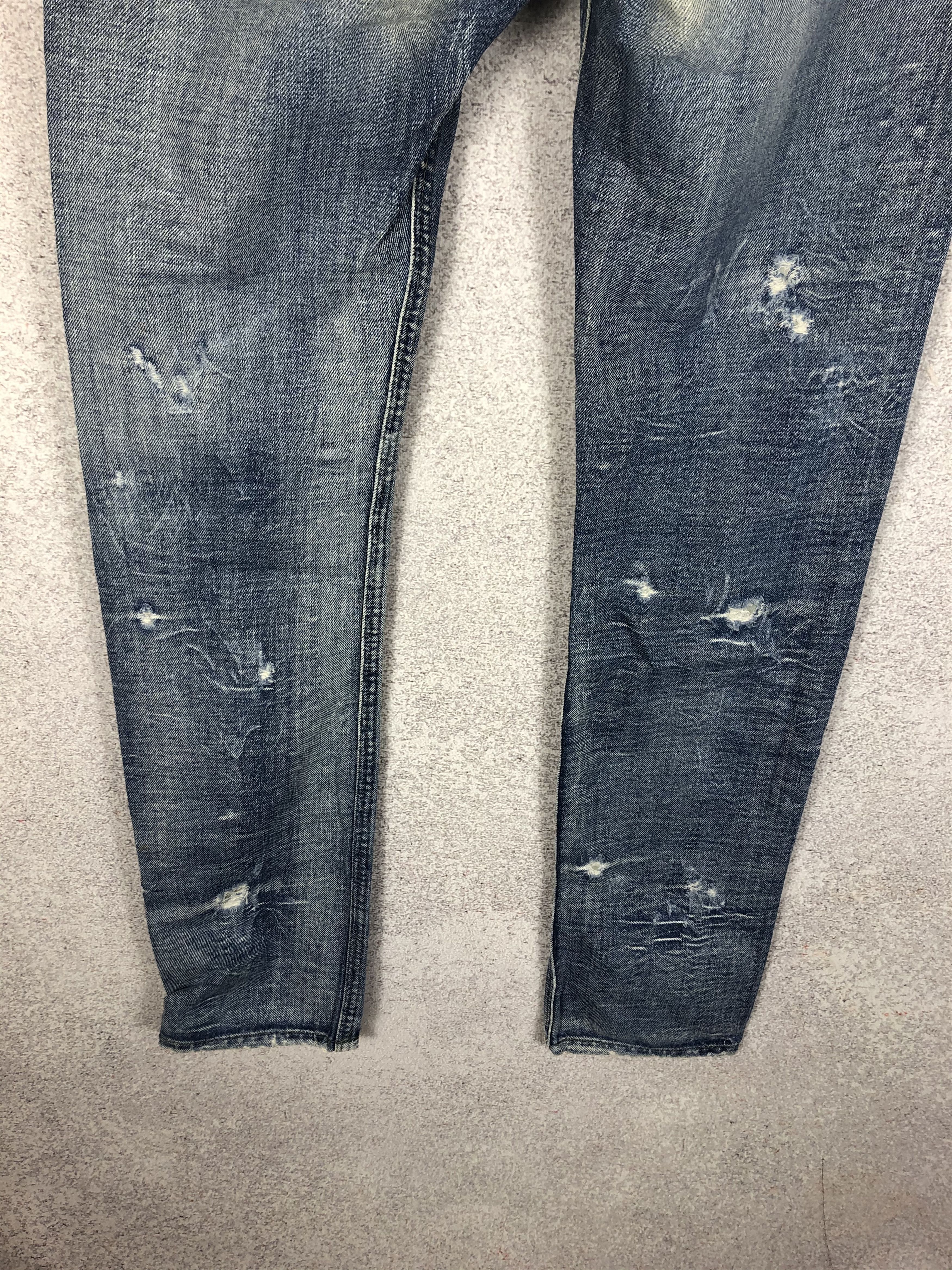Diesel Vintage Diesel Distressed Denim Jeans Size 38" / US 16 / IT 52 - 5 Thumbnail