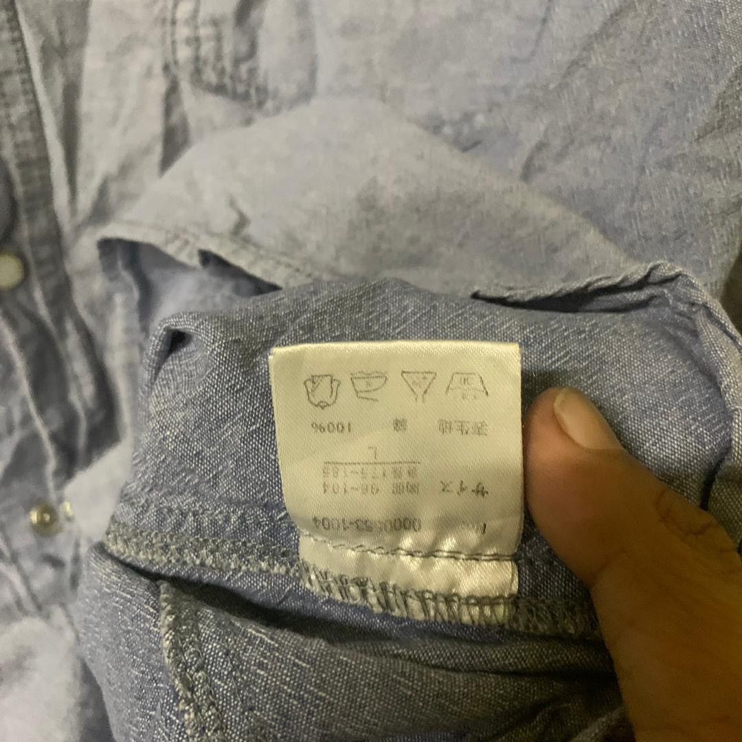 Arizona Jean Co. × Native Shirt snap button Geronimo Native American Arizona Apache Size US L / EU 52-54 / 3 - 4 Thumbnail