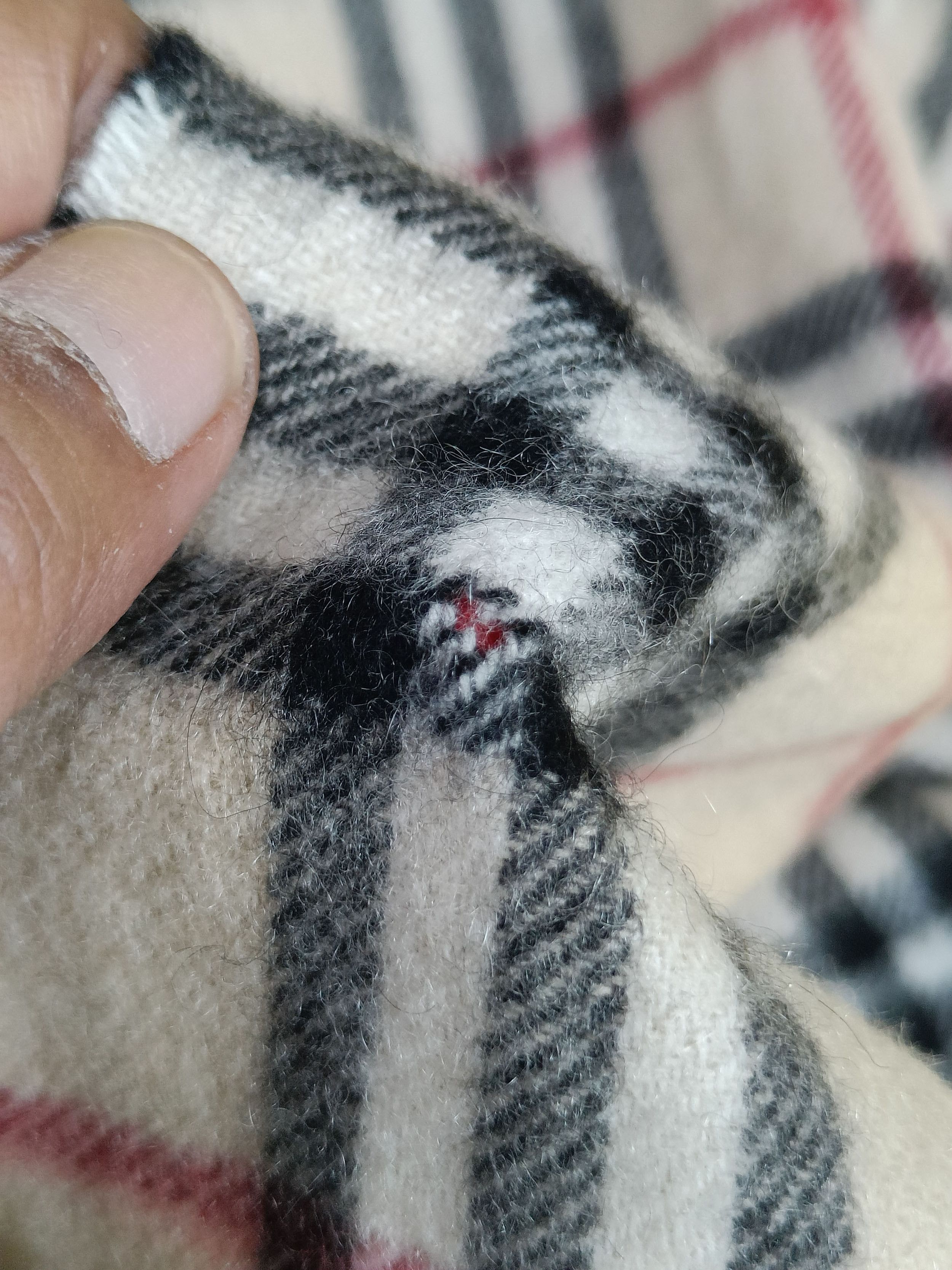 Burberry × Vintage Vintage Burberry Casemere Scarf / Muffler / Neckwear Size ONE SIZE - 2 Thumbnail