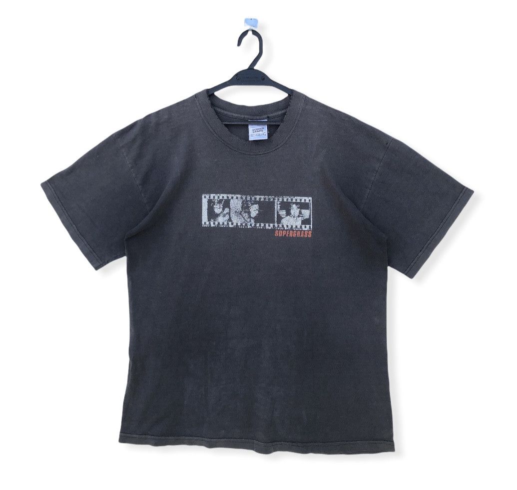 Band Tees RARE🔥VINTAGE 90’S DISTRESSED SUPERGRASS BAND TEE Size US L / EU 52-54 / 3 - 1 Thumbnail