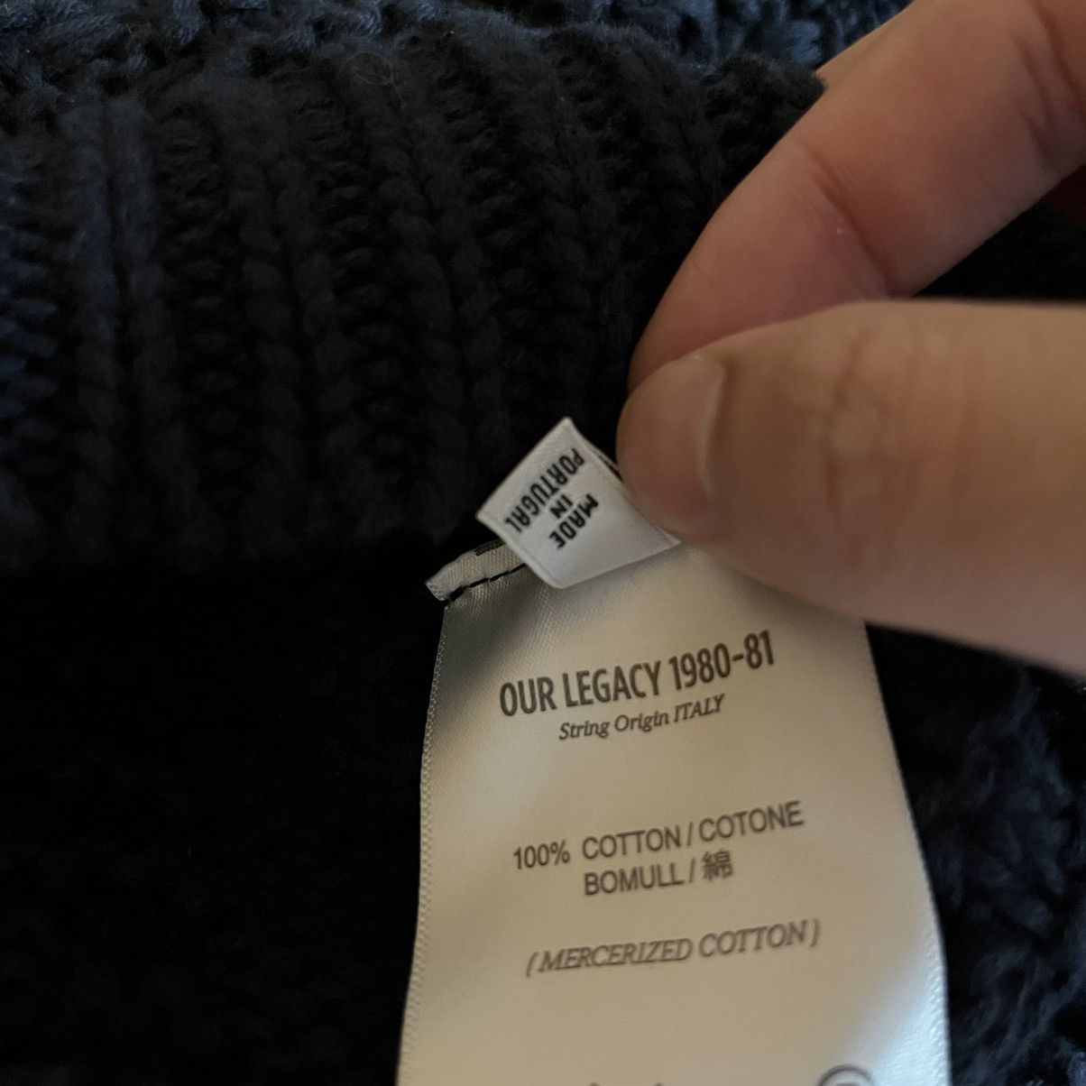 Our Legacy Our Legacy Manhattan Knit Sweater Size US M / EU 48-50 / 2 - 5 Thumbnail