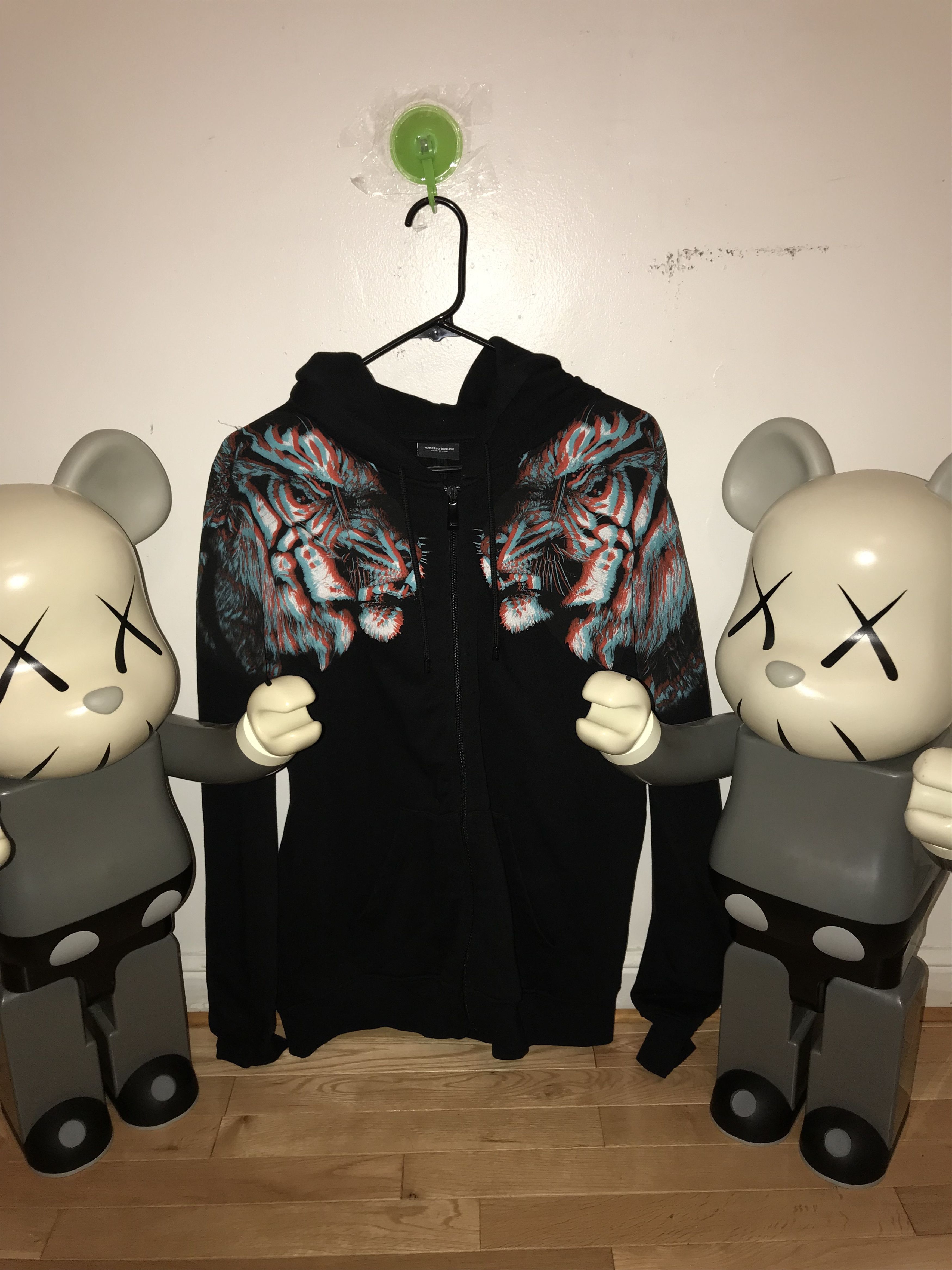 Marcelo burlon tiger hoodie sale