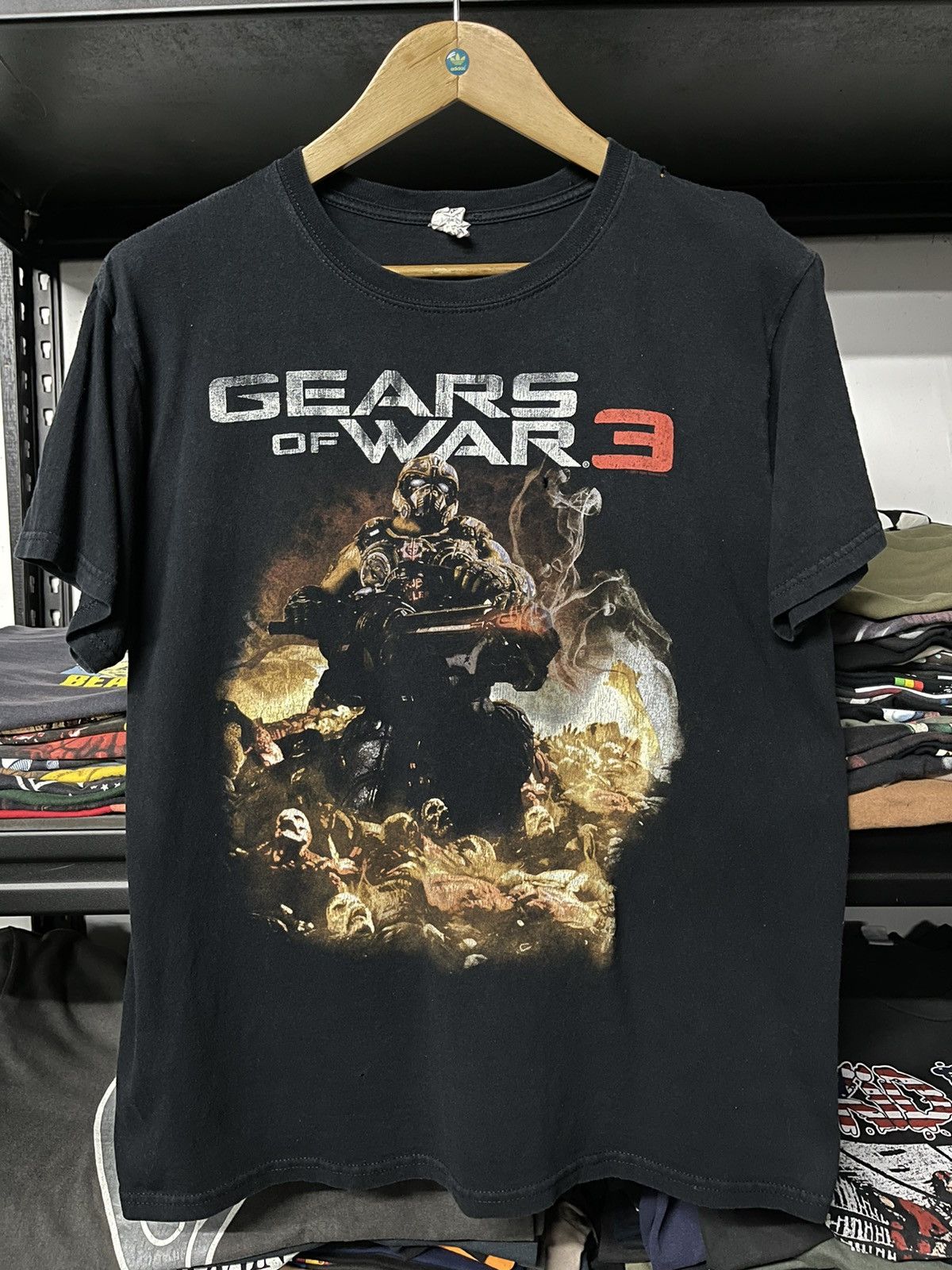 Optic Gaming × Playstation × Vintage Vintage Gears Of War 3 Games Tees Size US M / EU 48-50 / 2 - 1 Thumbnail