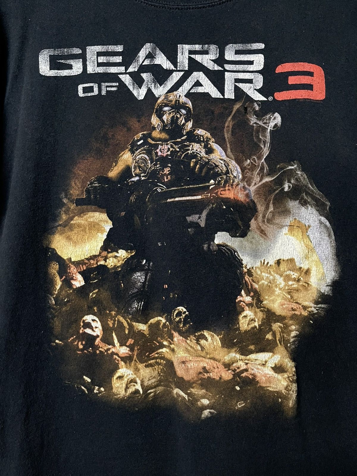 Optic Gaming × Playstation × Vintage Vintage Gears Of War 3 Games Tees Size US M / EU 48-50 / 2 - 2 Thumbnail