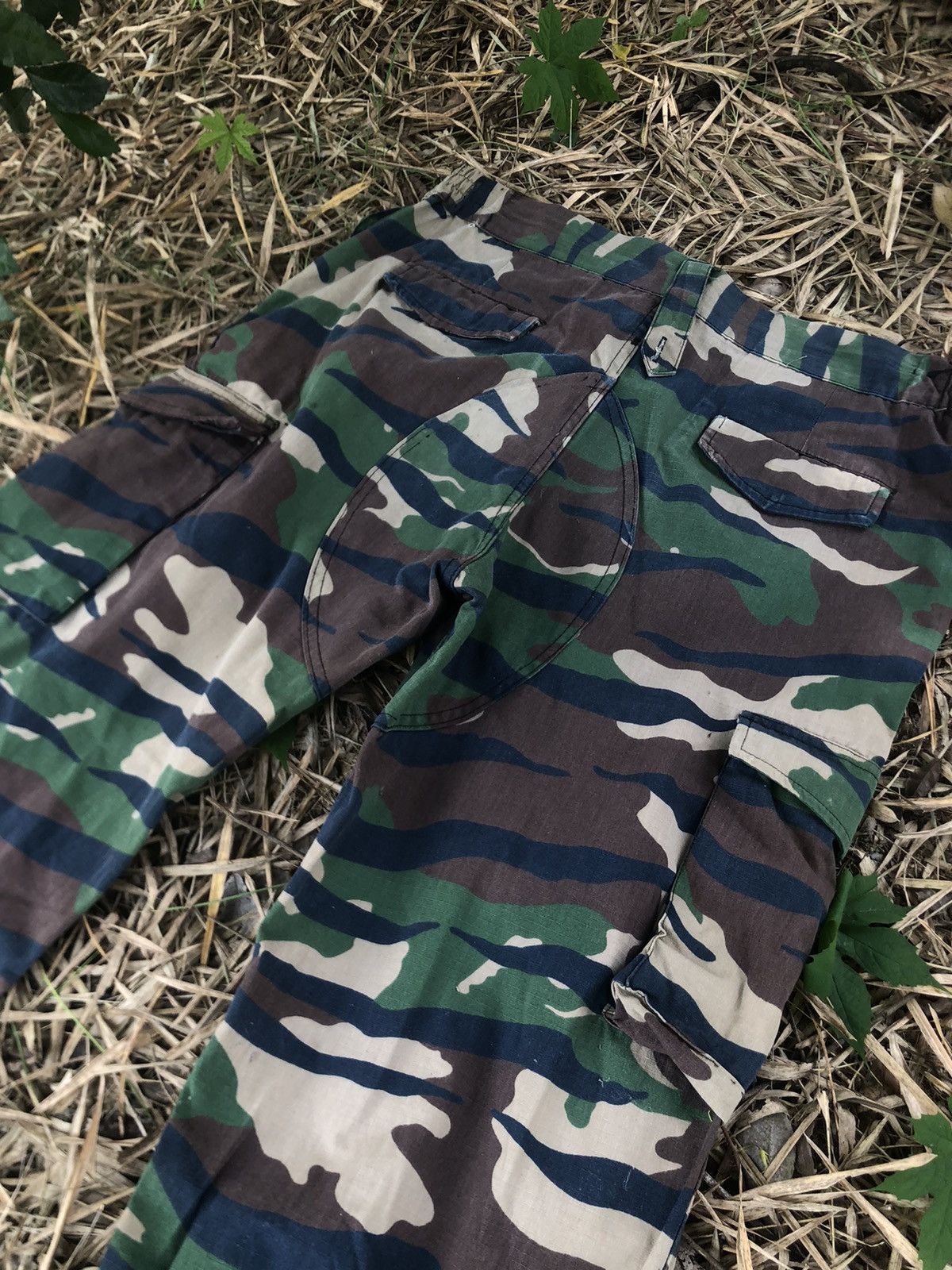 Alpha Industries Rare Vintage army Camouflage cargo pants Size US 39 - 3 Thumbnail