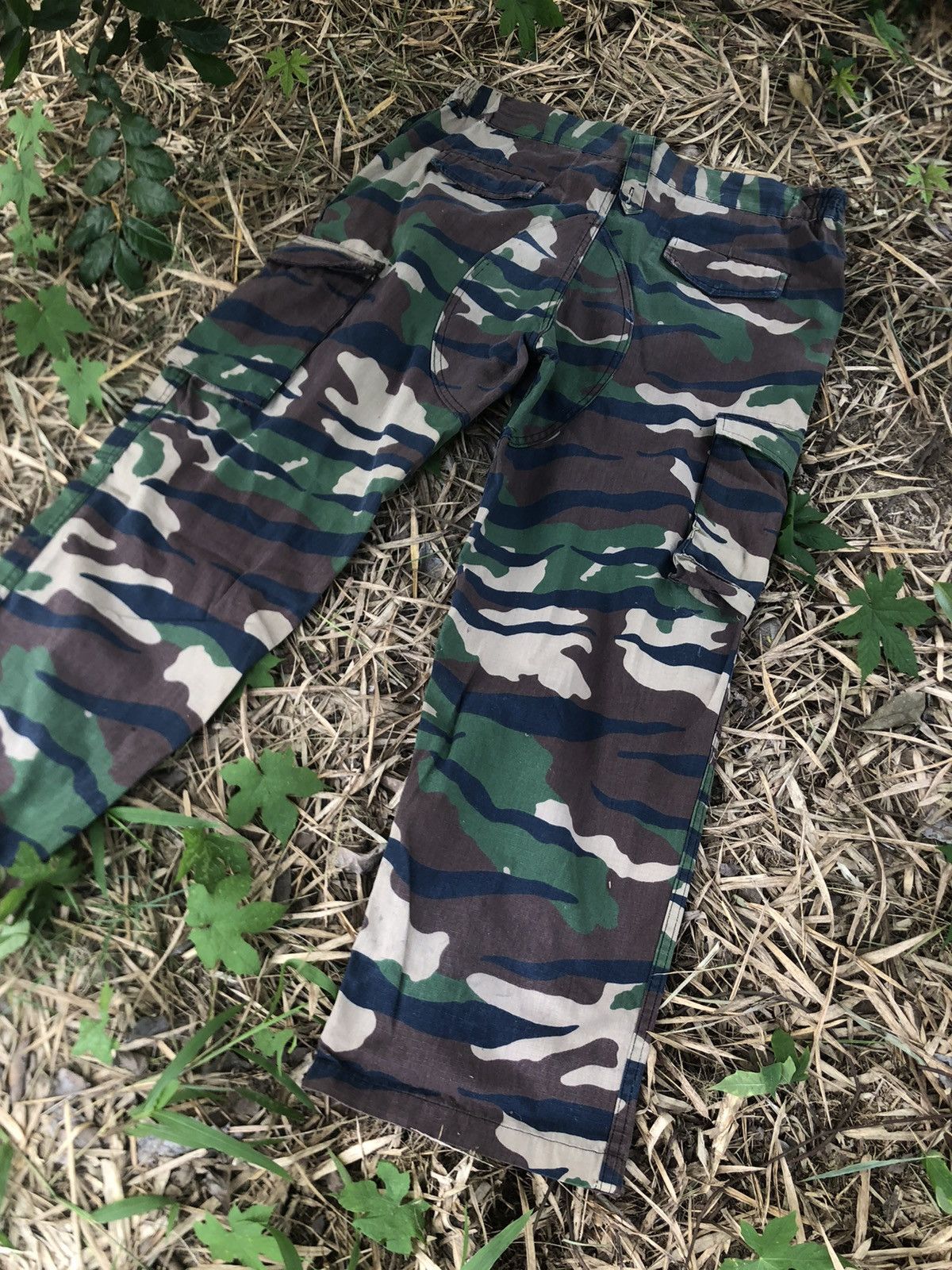 Alpha Industries Rare Vintage army Camouflage cargo pants Size US 39 - 2 Thumbnail