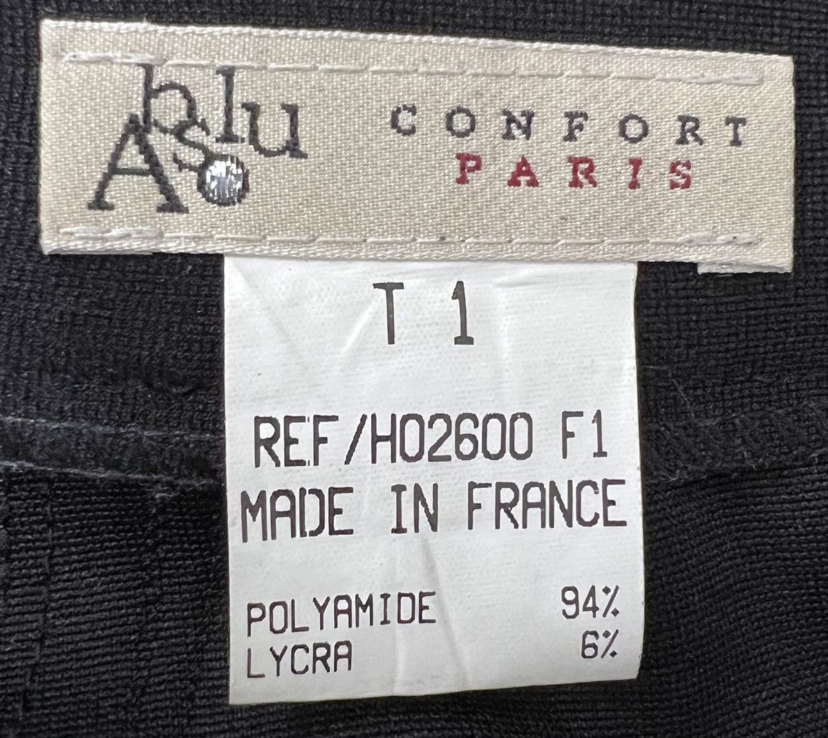 Leather As blu Confort Paris Made In France Leather Pants Size 23" - 10 Thumbnail