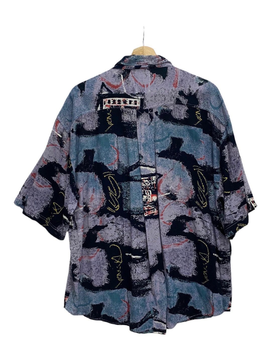 Designer × Y's for Men × Yohji Yamamoto 🔥GOOUCH RAYON INSPIRED JEAN PAUL GAULTIER BUTTON SHIRT Size US L / EU 52-54 / 3 - 6 Thumbnail