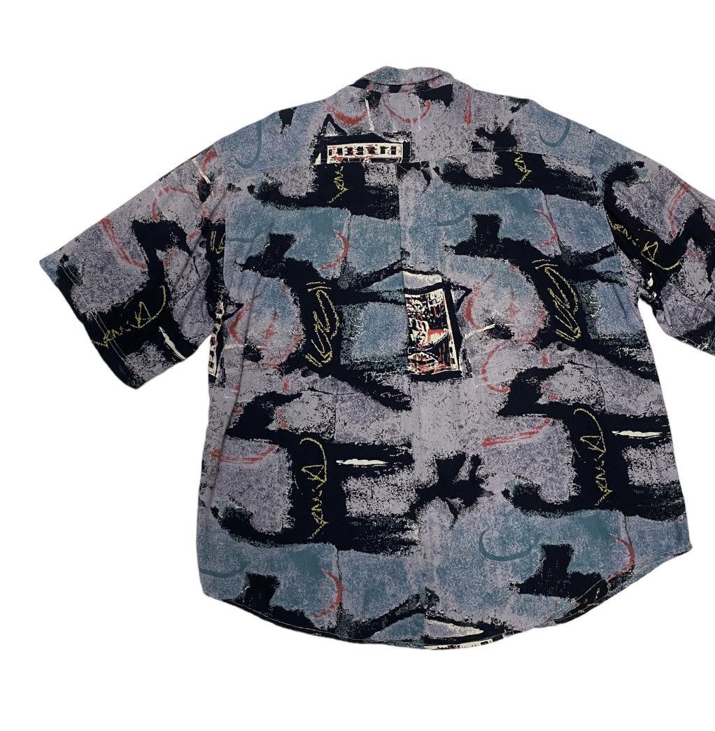 Designer × Y's for Men × Yohji Yamamoto 🔥GOOUCH RAYON INSPIRED JEAN PAUL GAULTIER BUTTON SHIRT Size US L / EU 52-54 / 3 - 4 Thumbnail