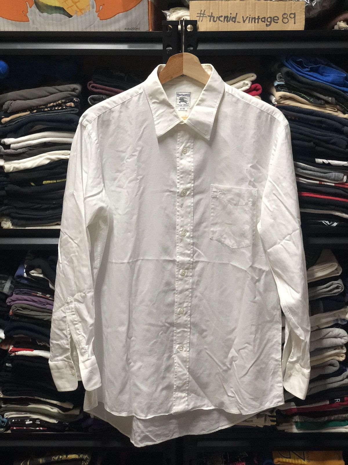 Vintage Burberrys Button Up LongSleeve Shirt