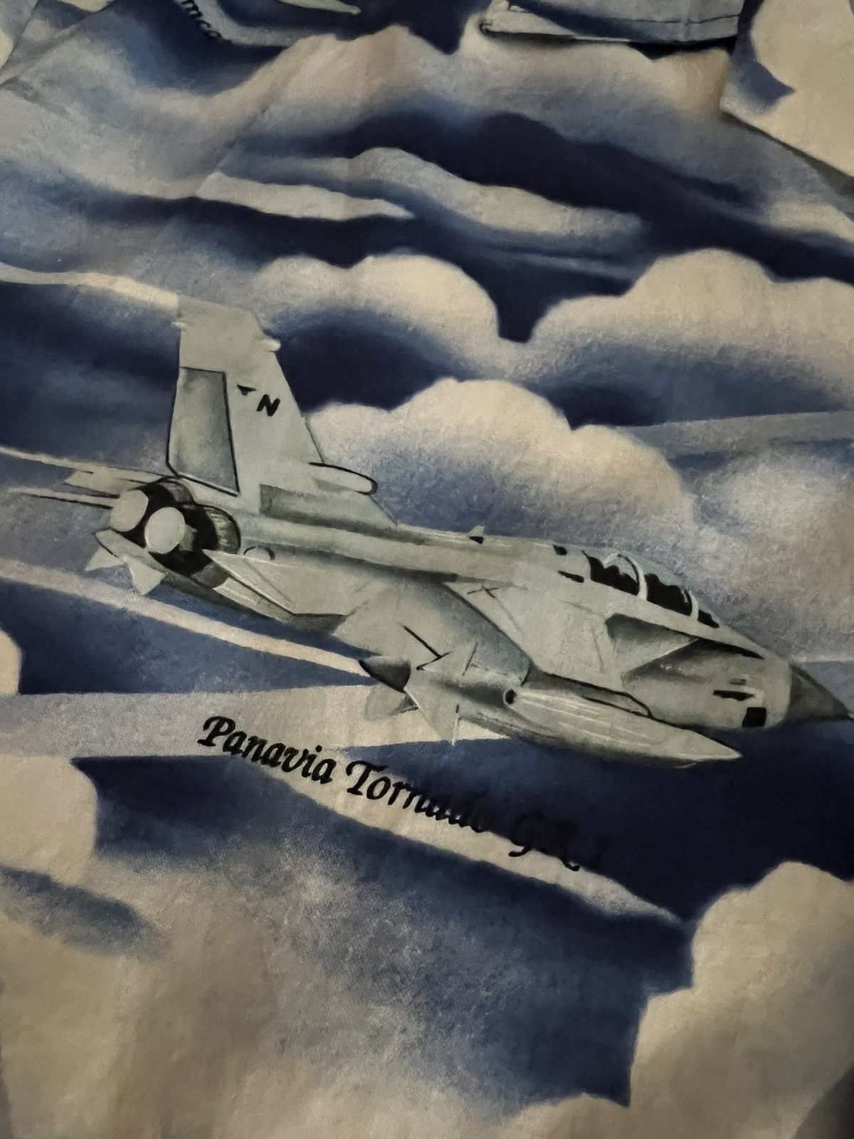 Kalaheo × Vintage Vintage Kalaheo Fighter Jet AOP Hawaiian Shirt Size US XL / EU 56 / 4 - 6 Thumbnail