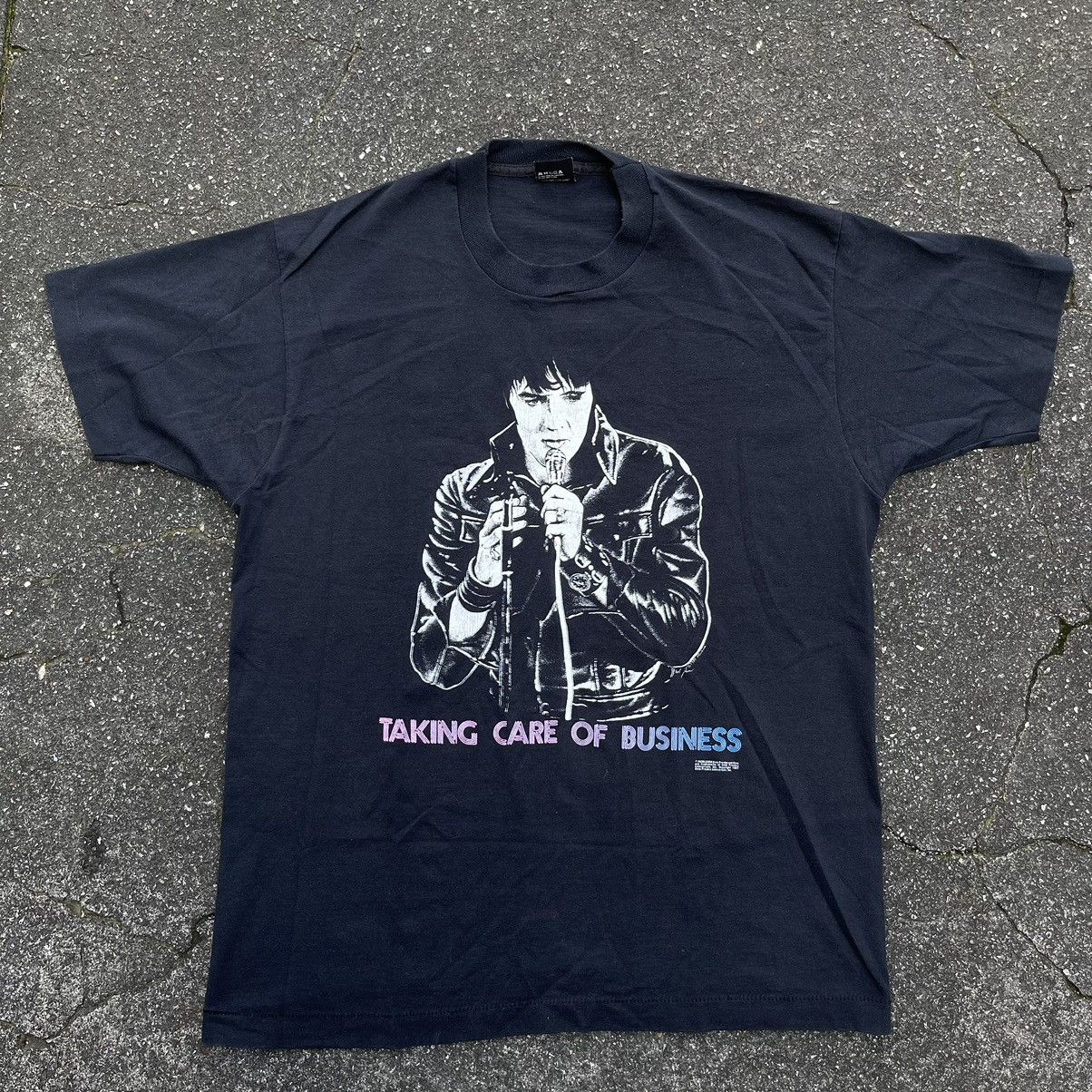 1987 Elvis Screen Stars Single Stitch Shirt