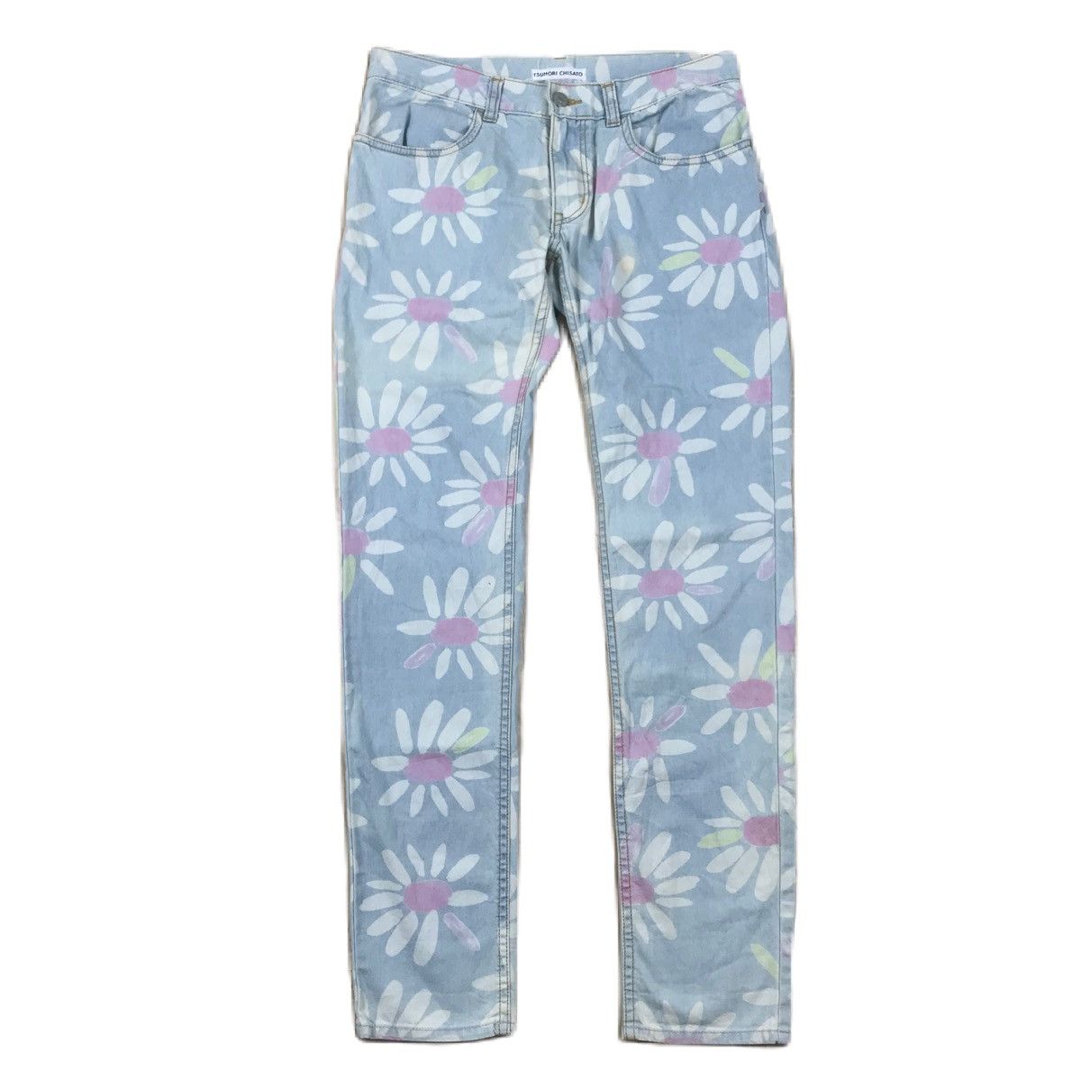 Issey Miyake × Tsumori Chisato Vintage Tsumori Chisato By Issey Miyake ‘Flora’ Casual Pants Size 30" / US 8 / IT 44 - 1 Thumbnail