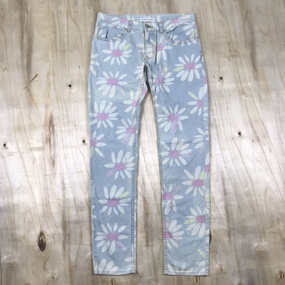 Issey Miyake × Tsumori Chisato Vintage Tsumori Chisato By Issey Miyake ‘Flora’ Casual Pants Size 30" / US 8 / IT 44 - 2 Thumbnail