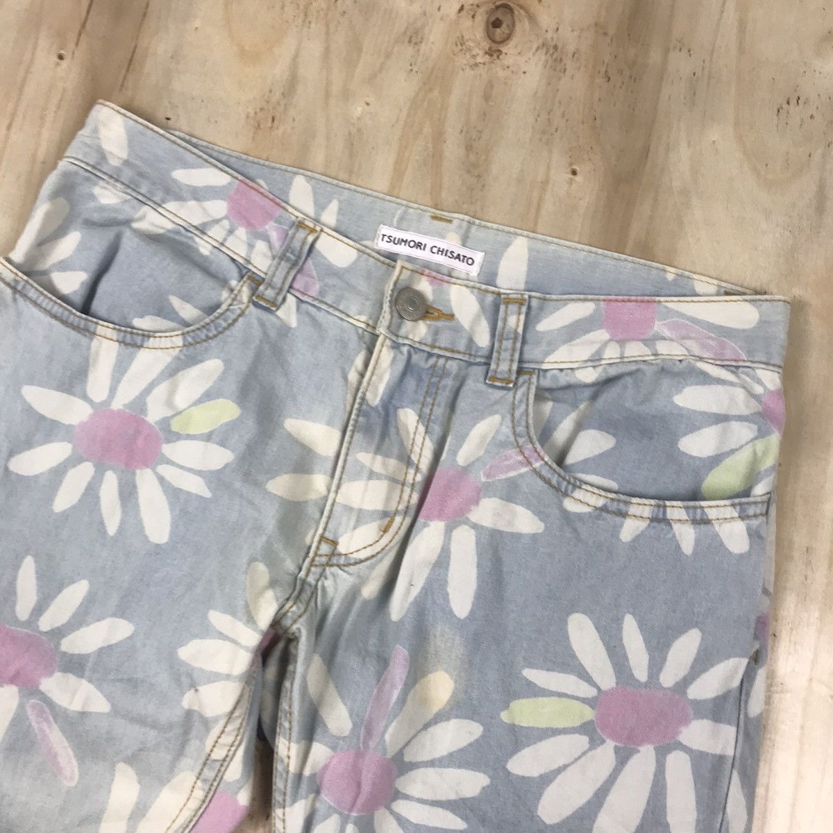 Issey Miyake × Tsumori Chisato Vintage Tsumori Chisato By Issey Miyake ‘Flora’ Casual Pants Size 30" / US 8 / IT 44 - 3 Thumbnail