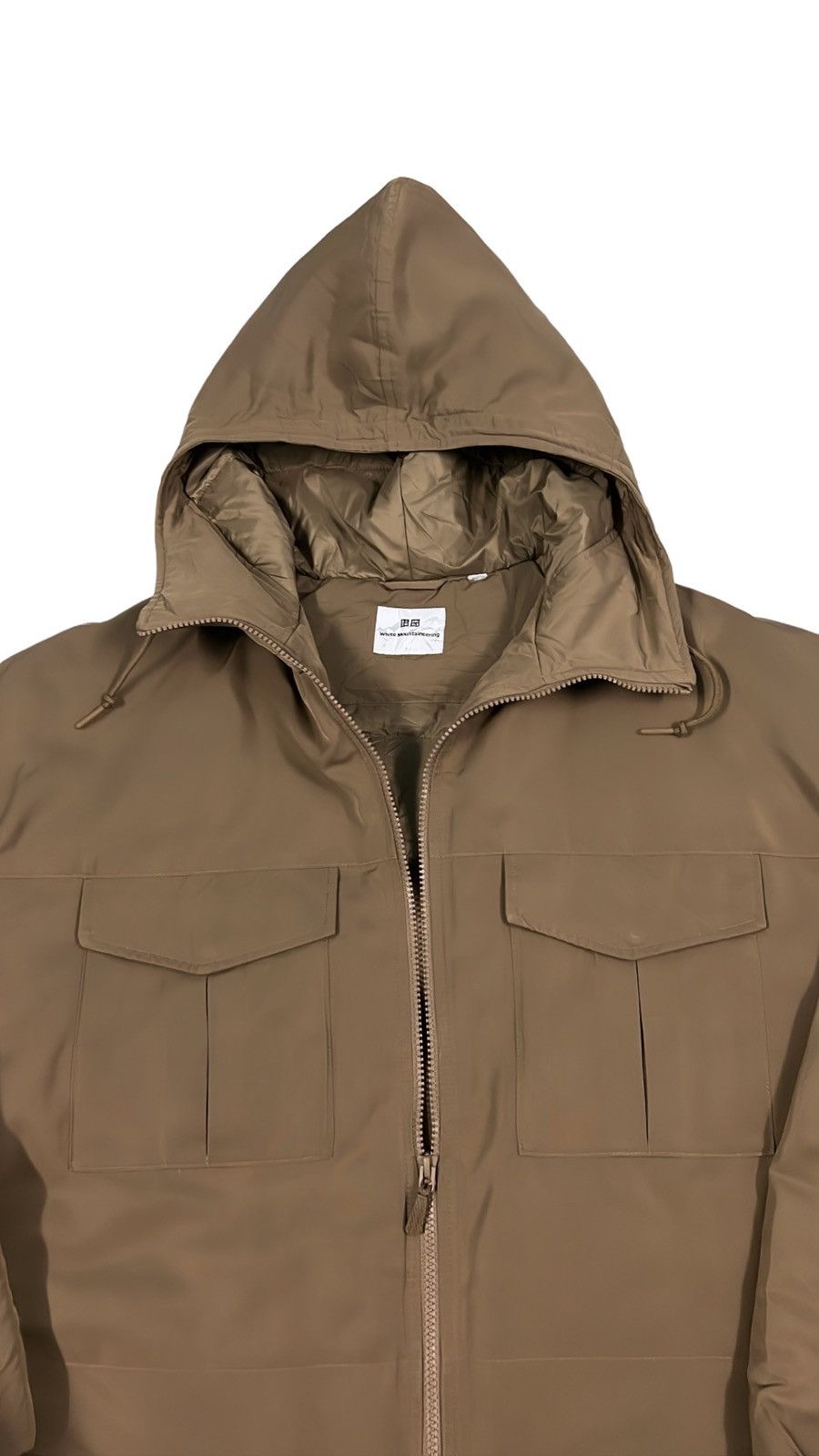 Uniqlo × White Mountaineering Women White Mountaineering Hybrid Down Oversized Parka Size L / US 10 / IT 46 - 9 Thumbnail