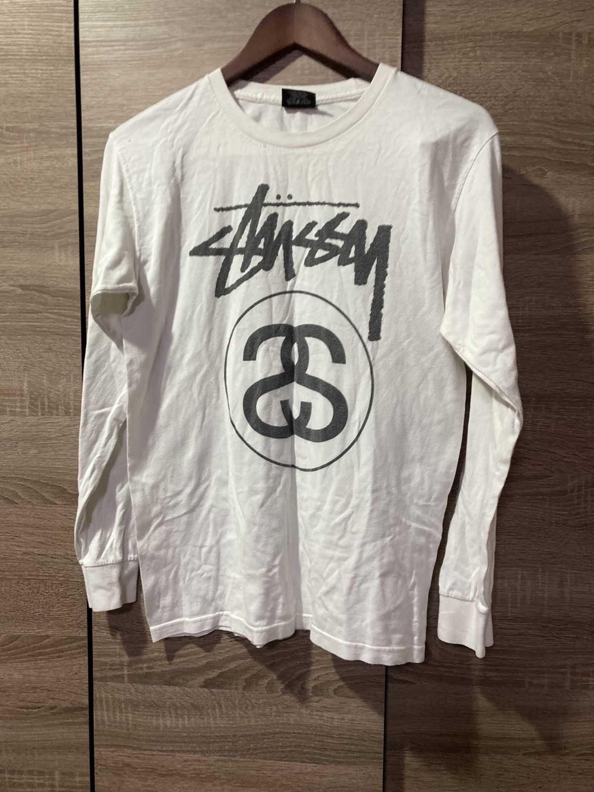 Stussy big logo long sleeve