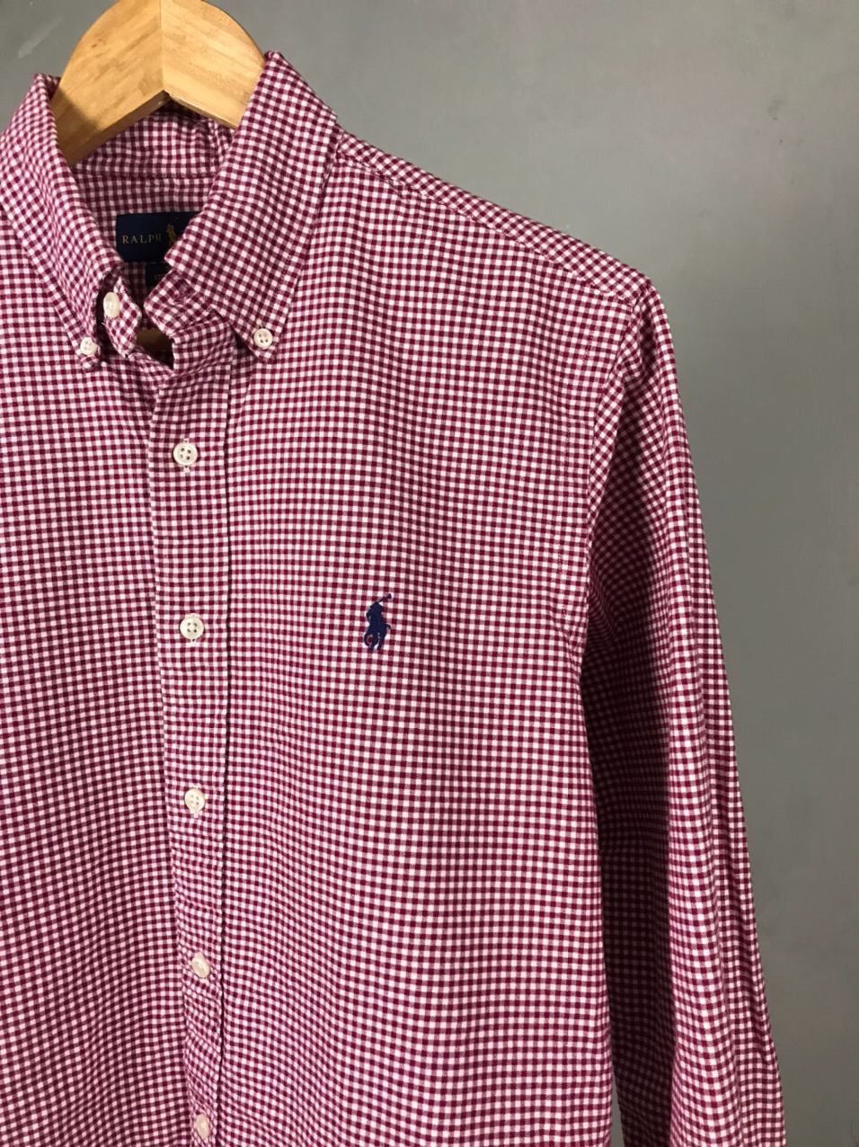 Polo Ralph Lauren Polo Ralph Lauren Oxford Slim Shirt Size US M / EU 48-50 / 2 - 2 Thumbnail