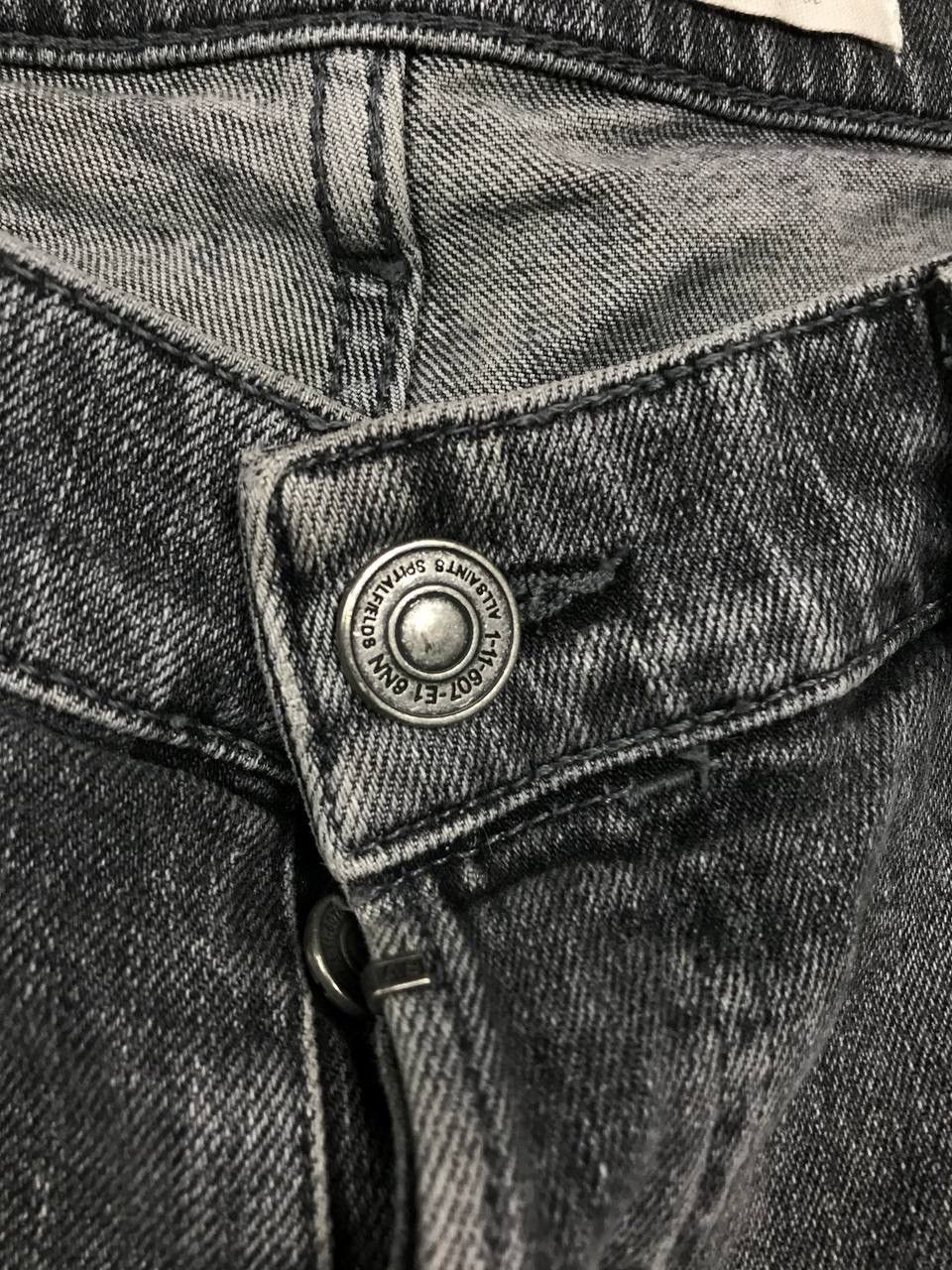 Allsaints Allsaints luxury streetwear gray denim shorts Size US 32 / EU 48 - 4 Thumbnail